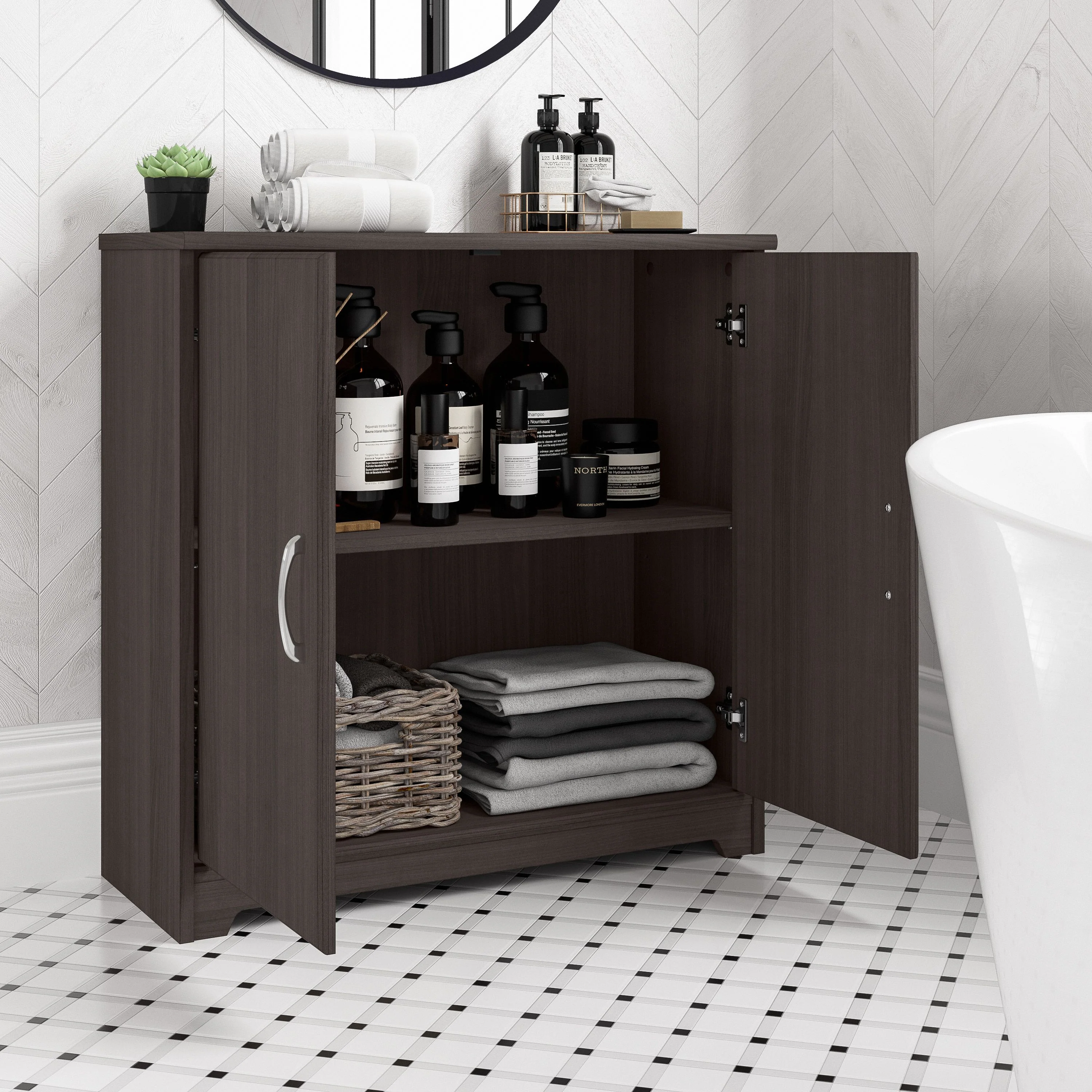 Cabot Small Storage Cabinet with Doors