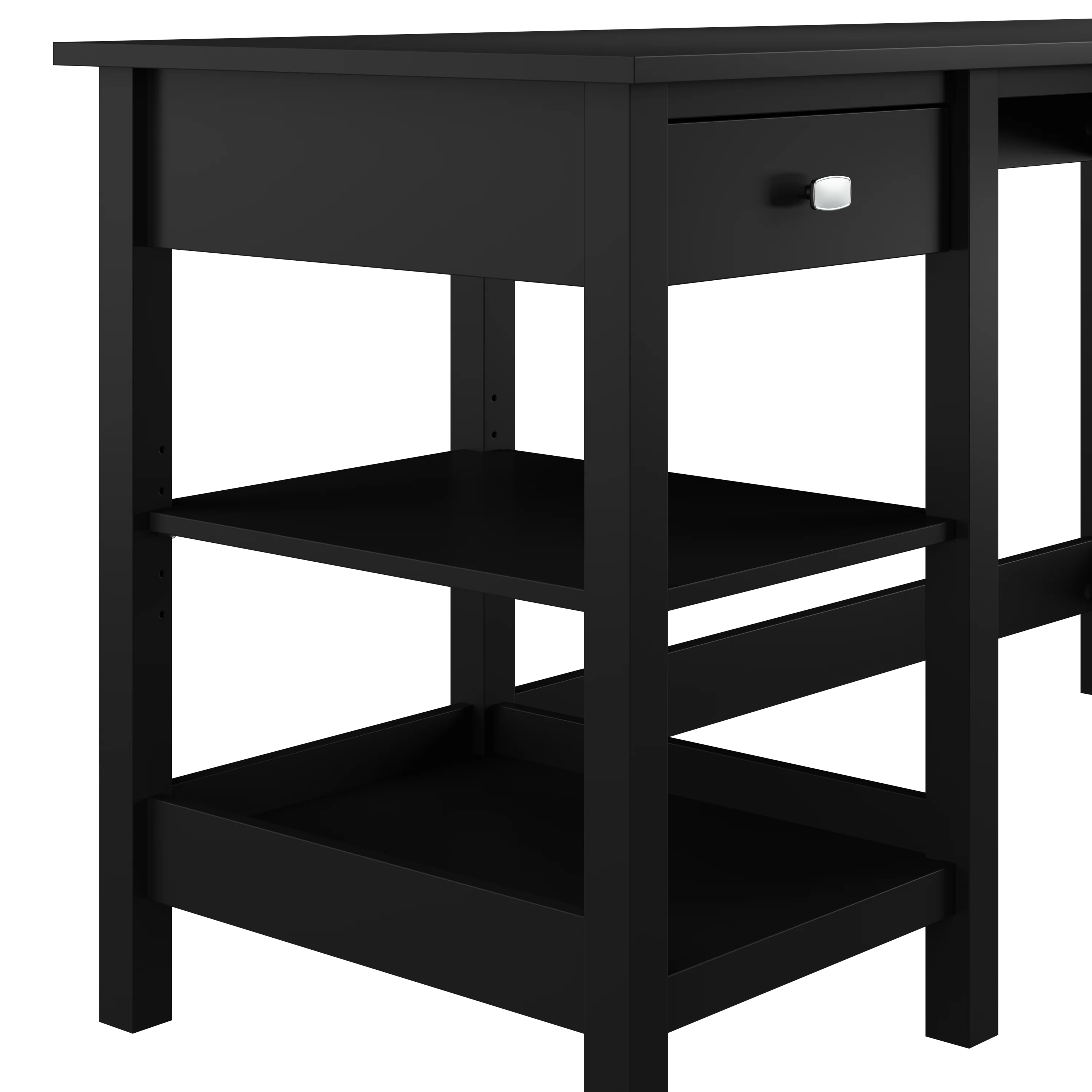 Broadview 54W Computer Desk with Shelves