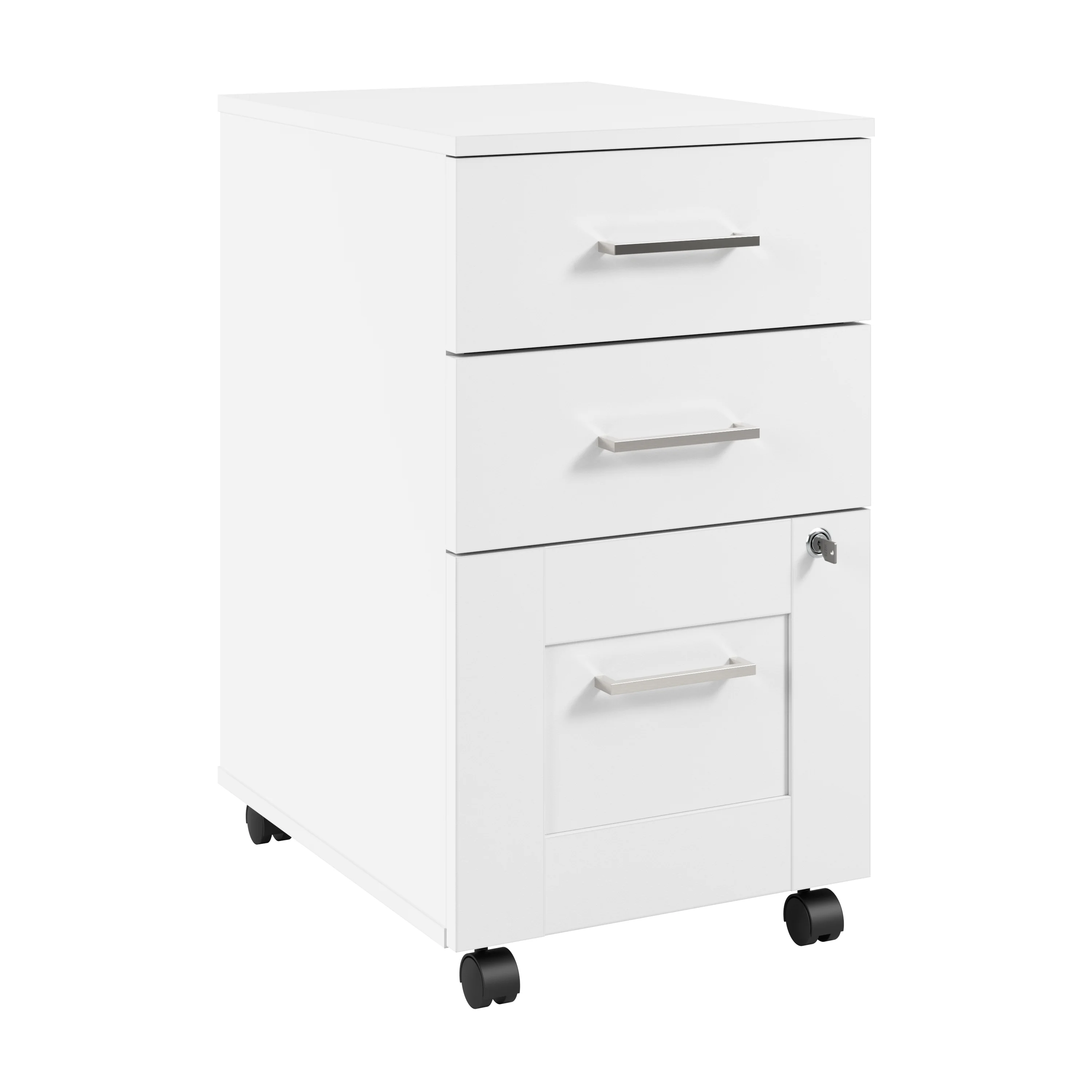 Hampton Heights 3 Drawer Mobile File Cabinet