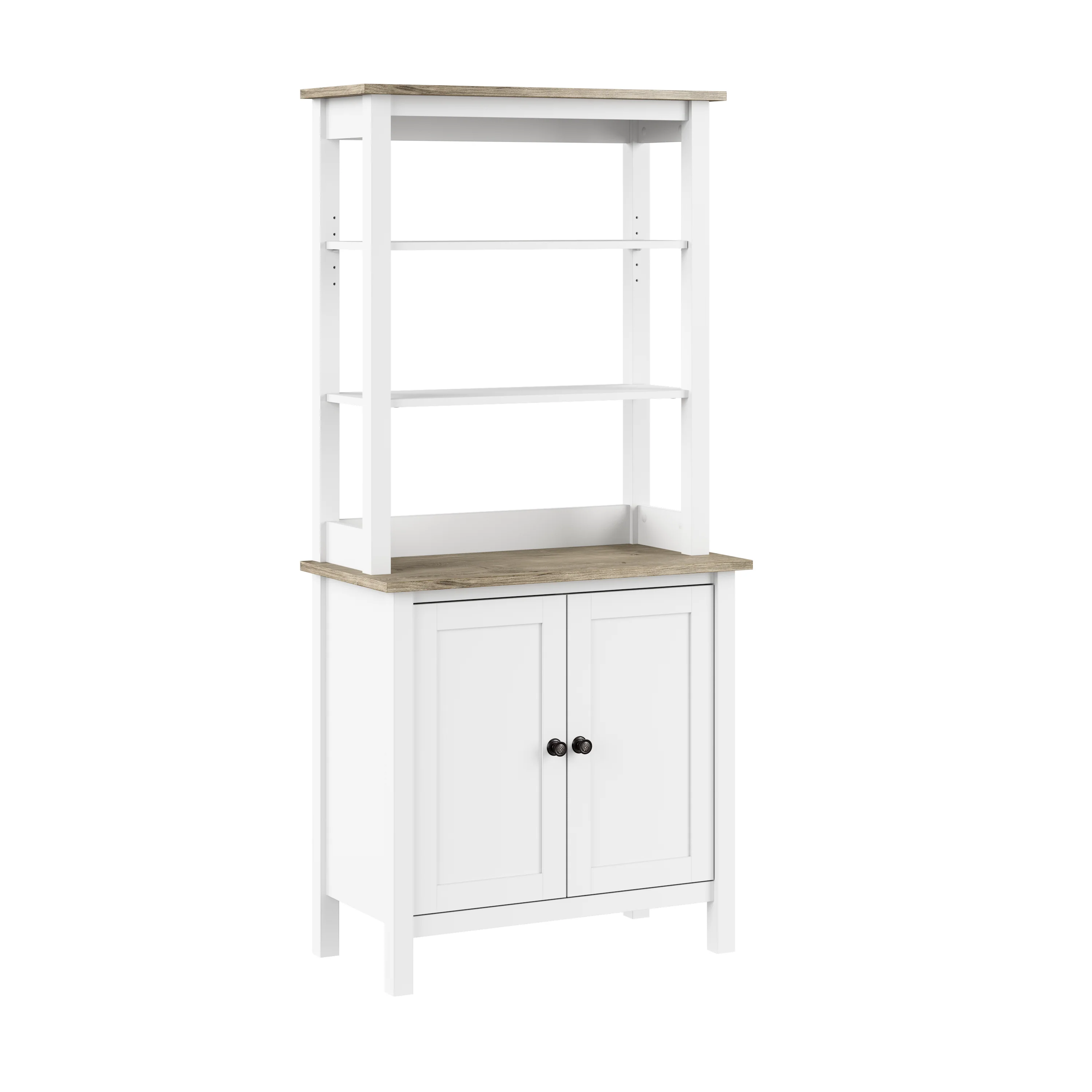 Mayfield 5 Shelf Bookcase with Doors