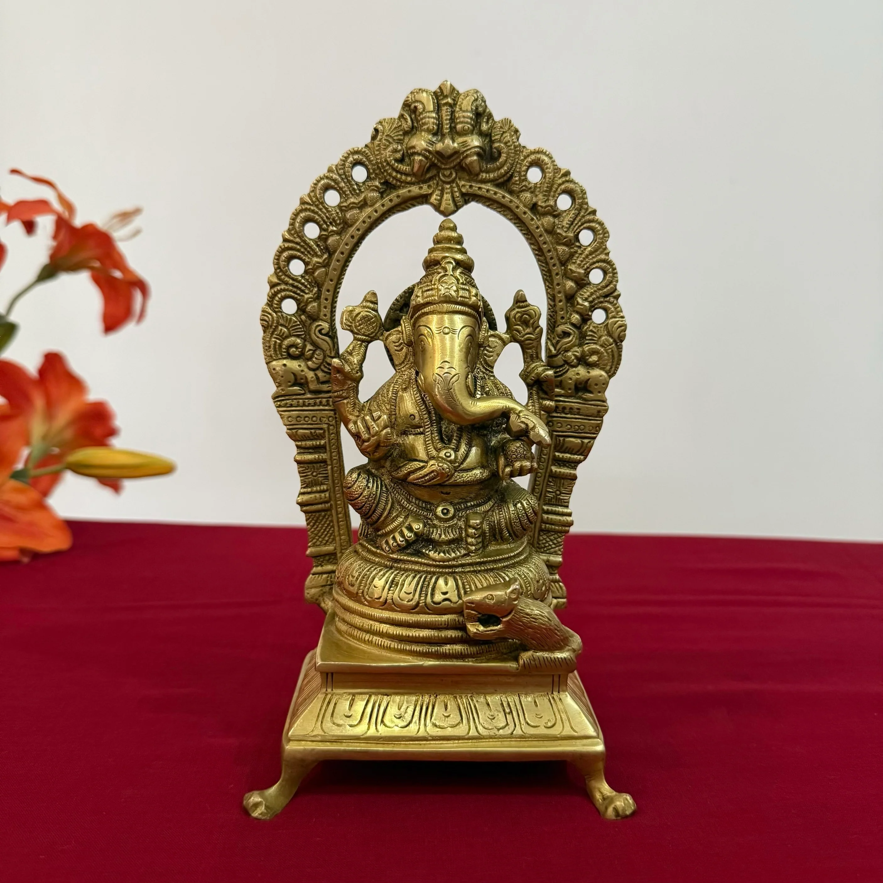 Lakshmi Ganesh Brass Idol  - Decorative Home Decor