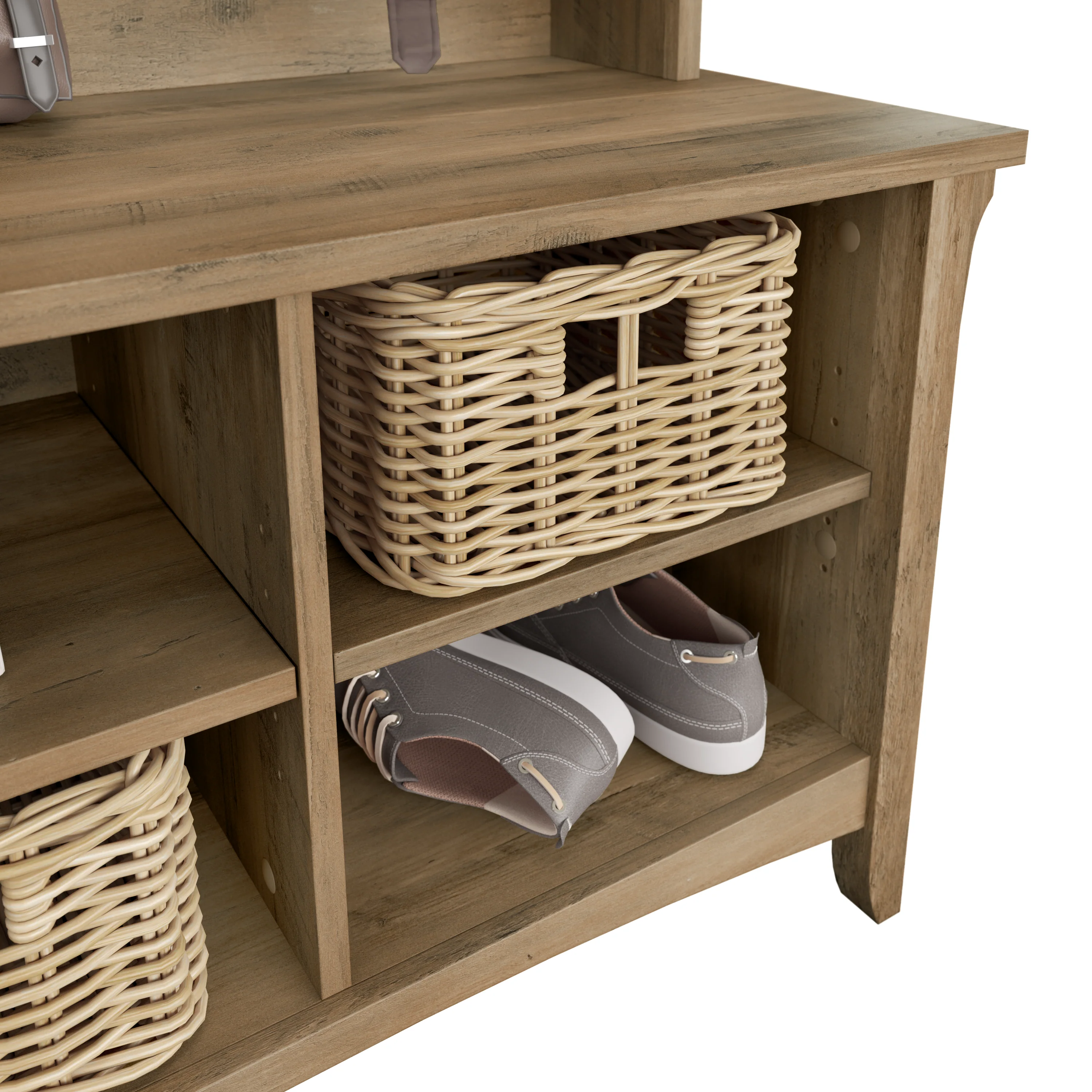 Salinas Hall Tree with Shoe Storage Bench