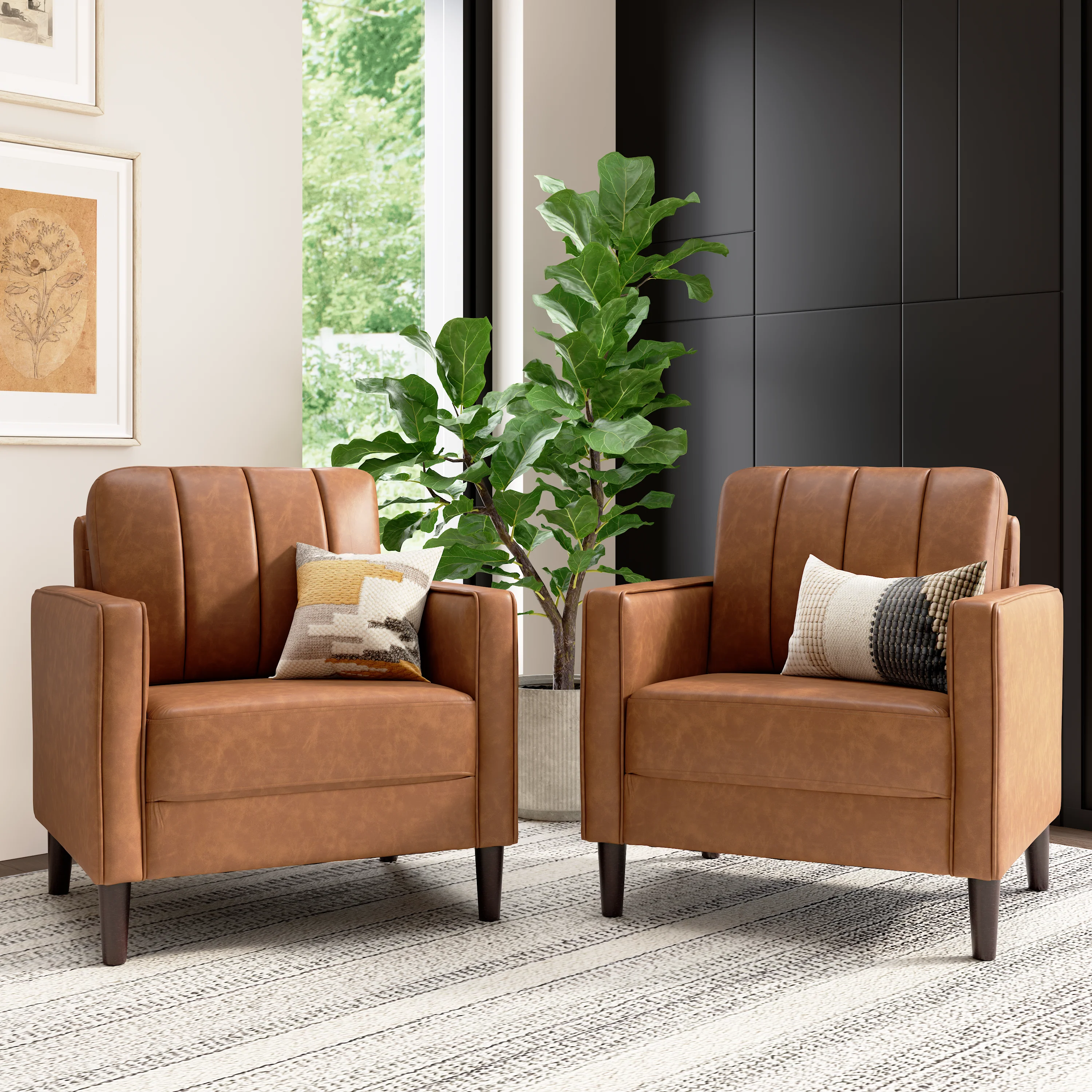 Bush Home Max 32W Accent Chair - Set of 2