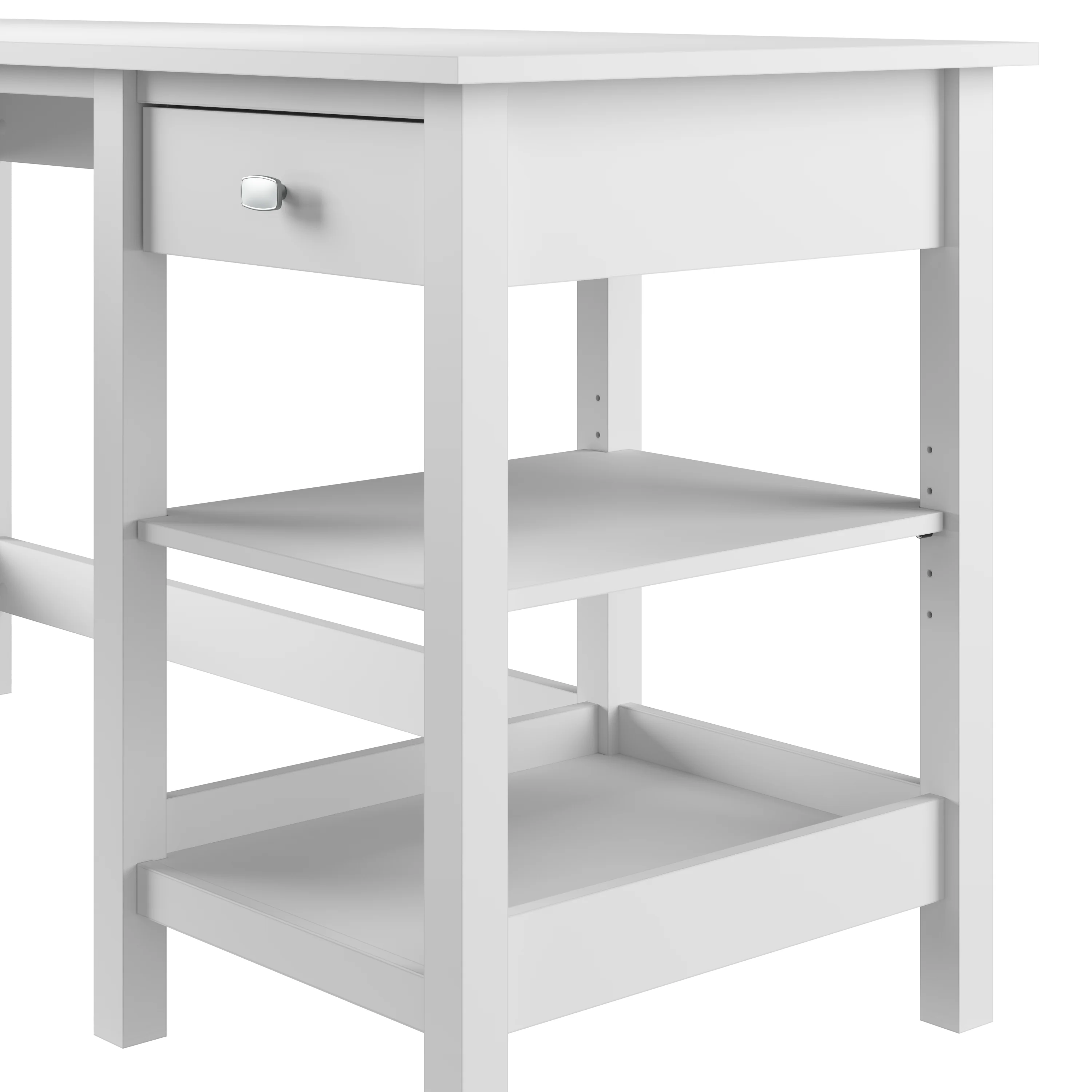 Broadview 60W L Shaped Computer Desk with Storage