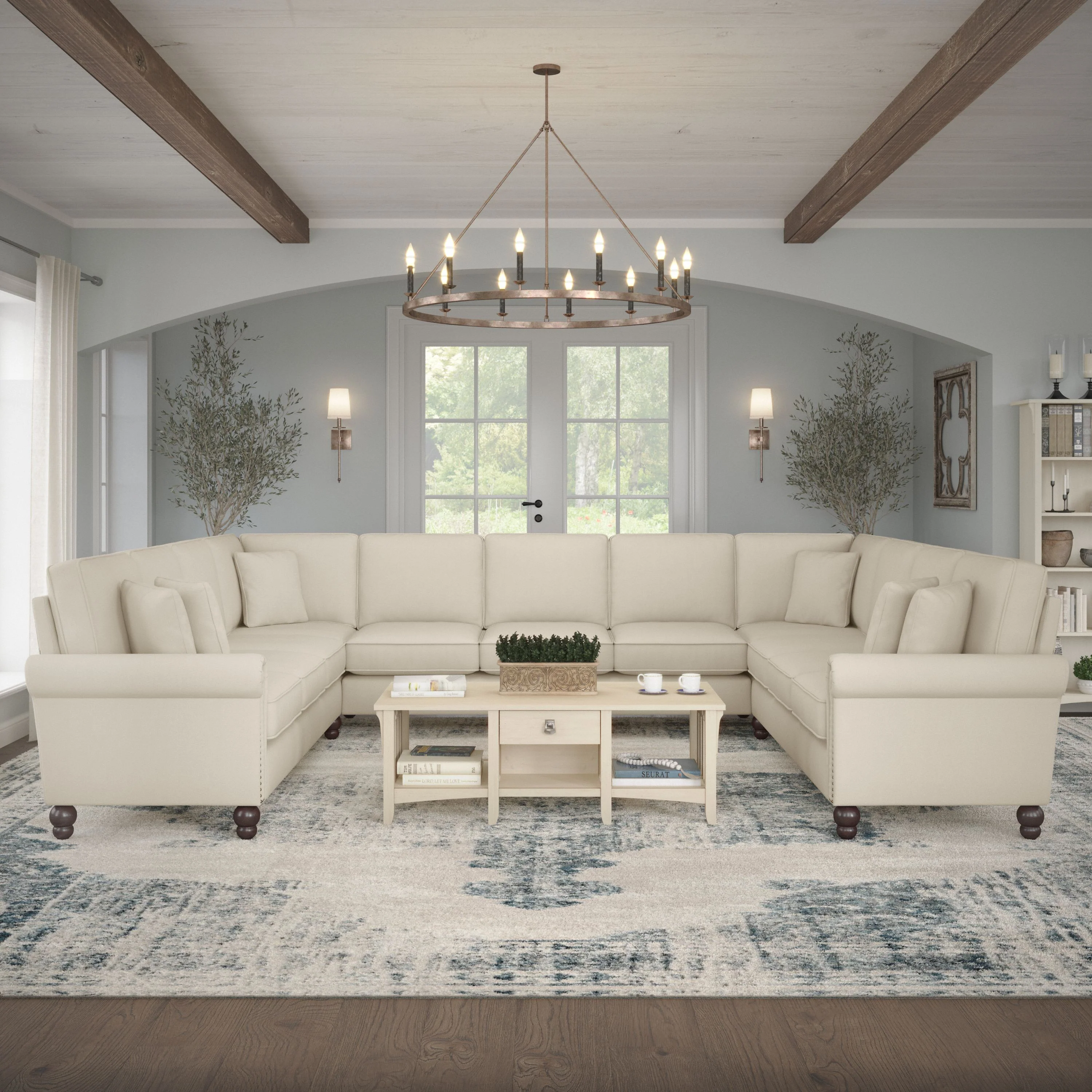 Coventry 137W U Shaped Sectional Couch