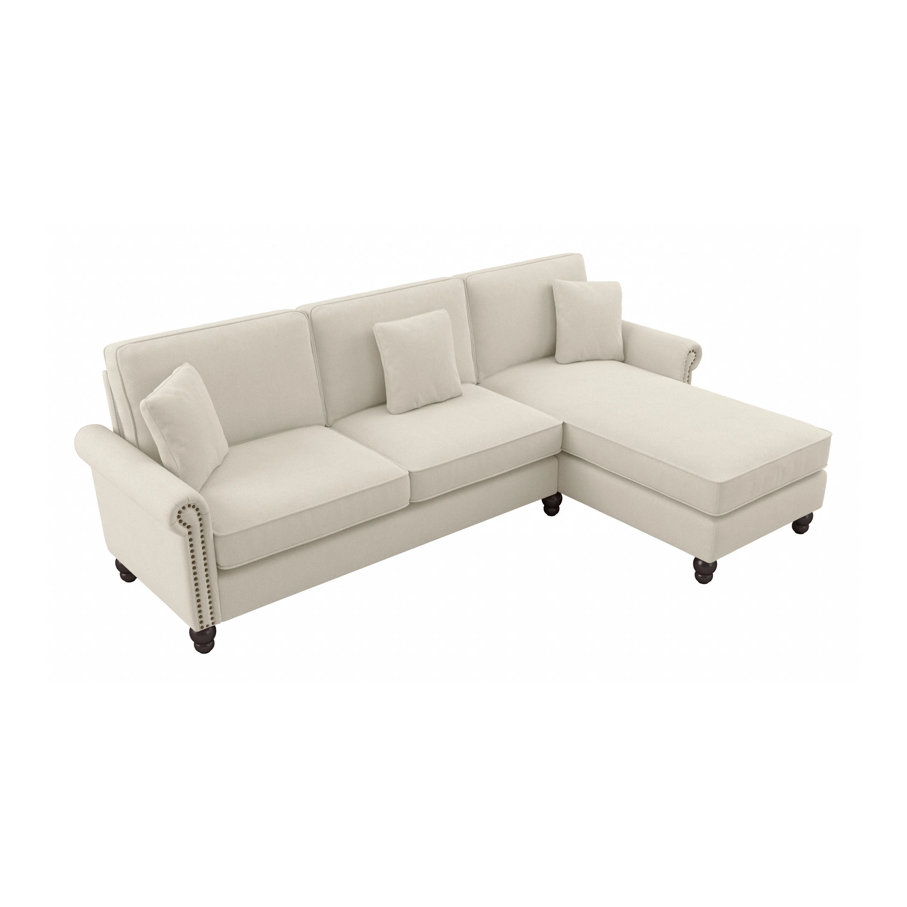 Coventry 102W Sectional Couch with Reversible Chaise Lounge