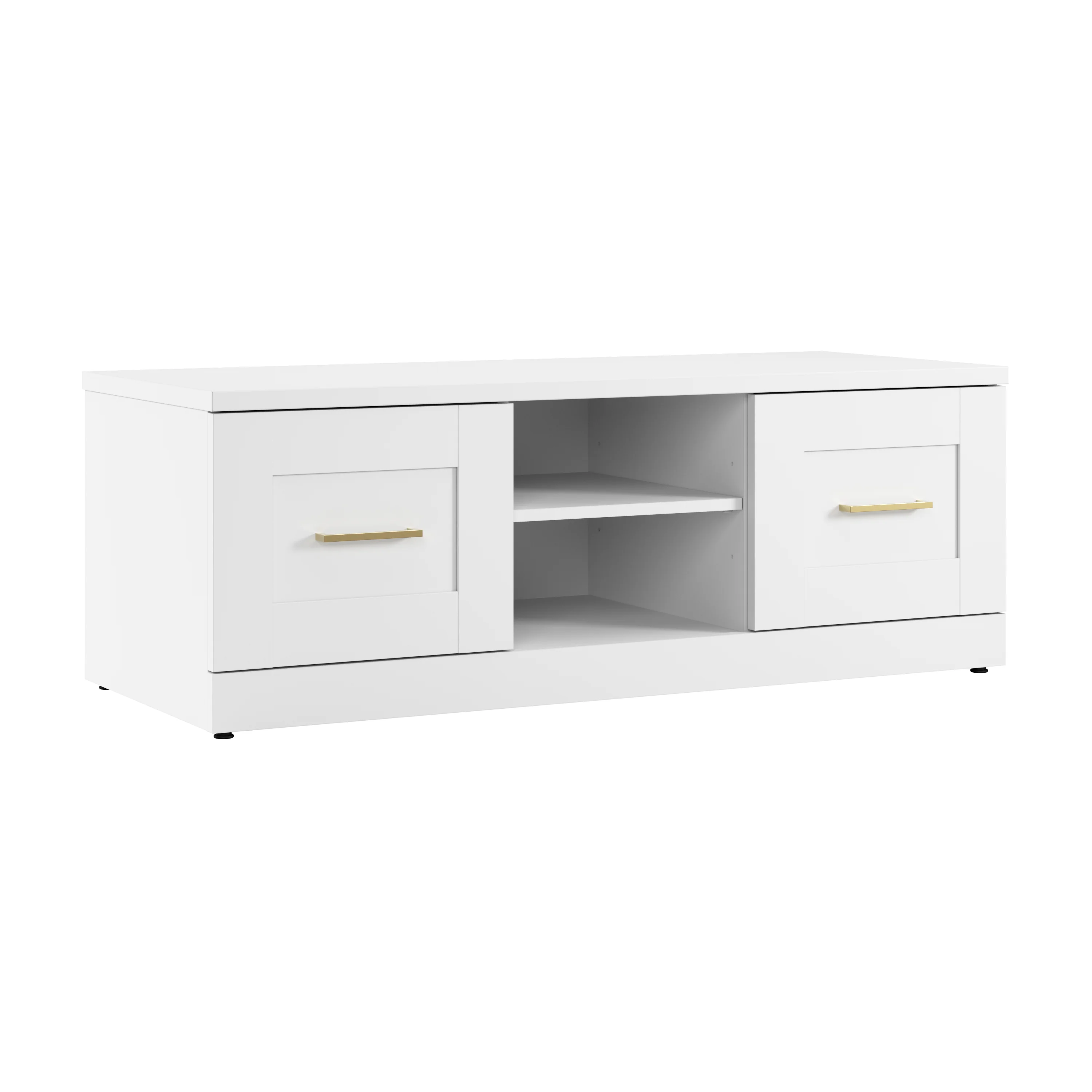 Hampton Heights 48W Shoe Bench with Doors
