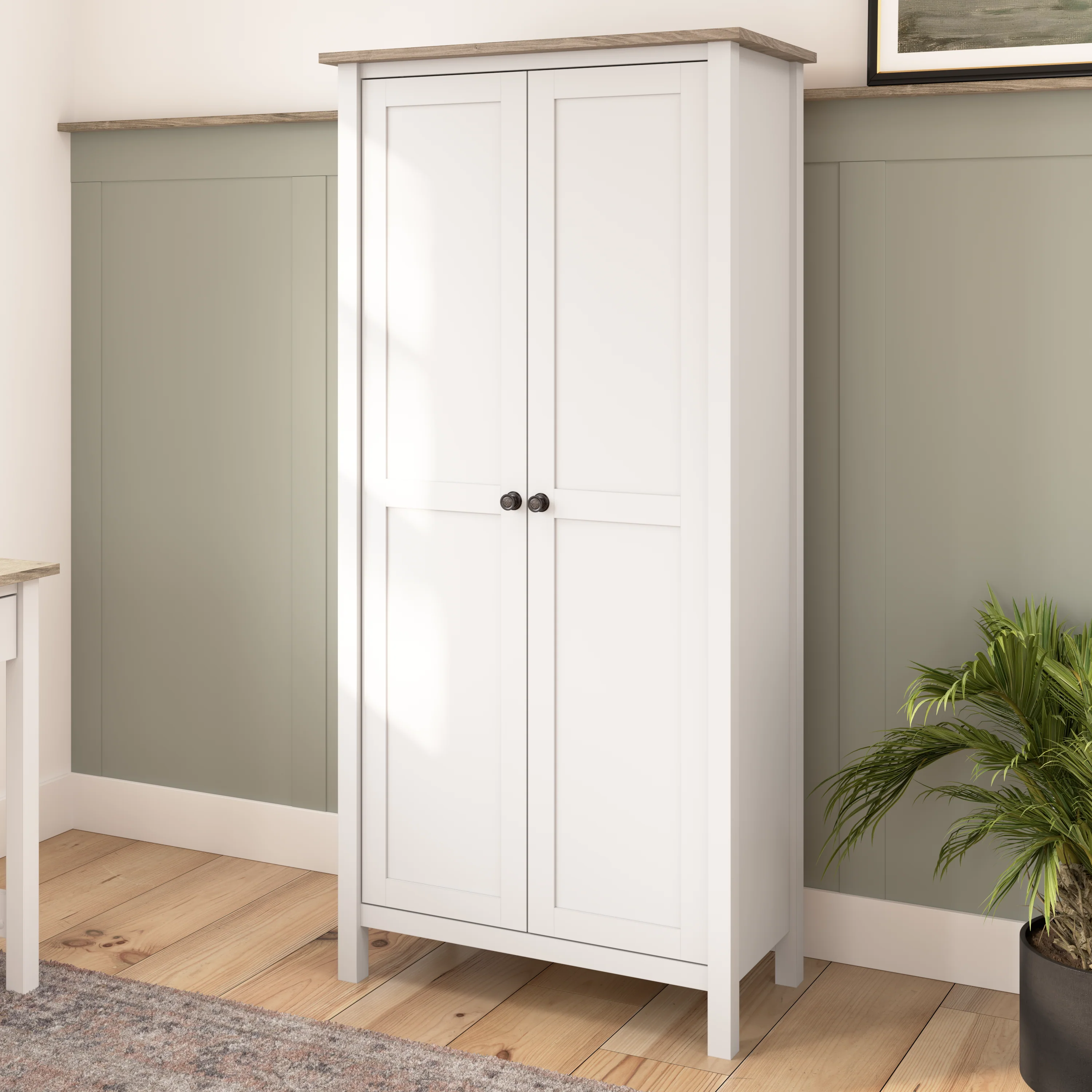 Mayfield Tall Storage Cabinet with Doors