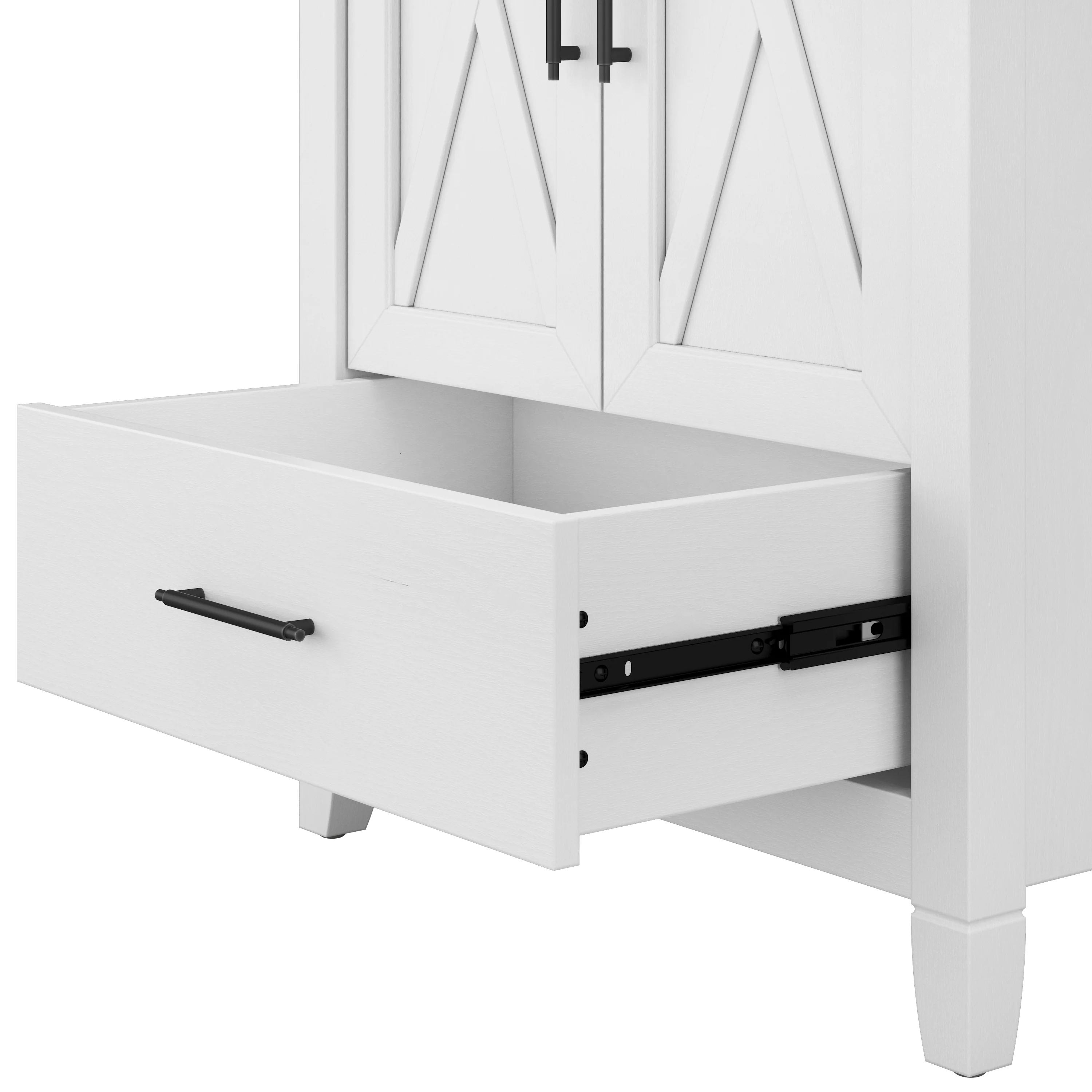 Key West 48W Double Vanity Set with Sinks and Medicine Cabinets