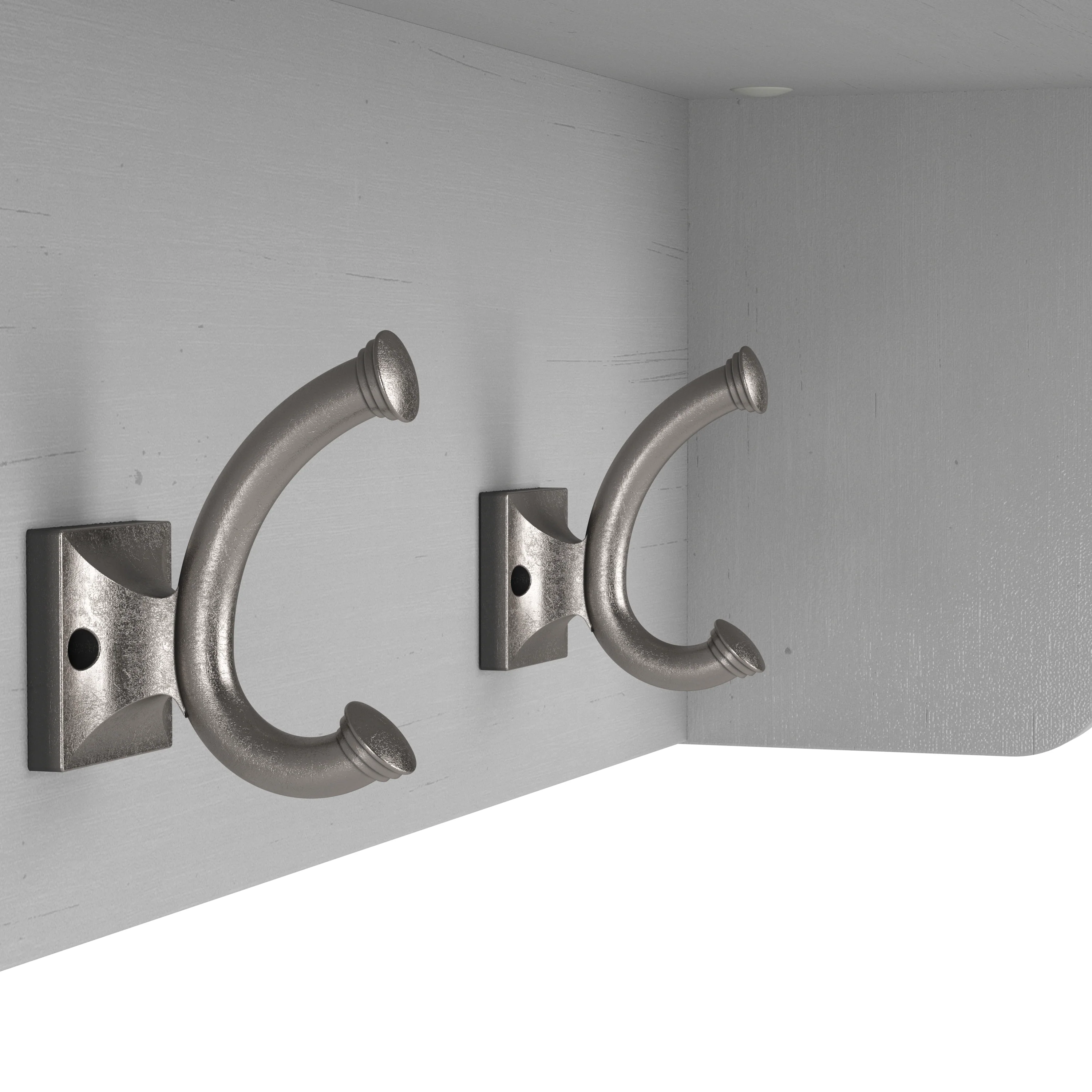 Woodland 40W Wall Mounted Coat Rack with Shelf