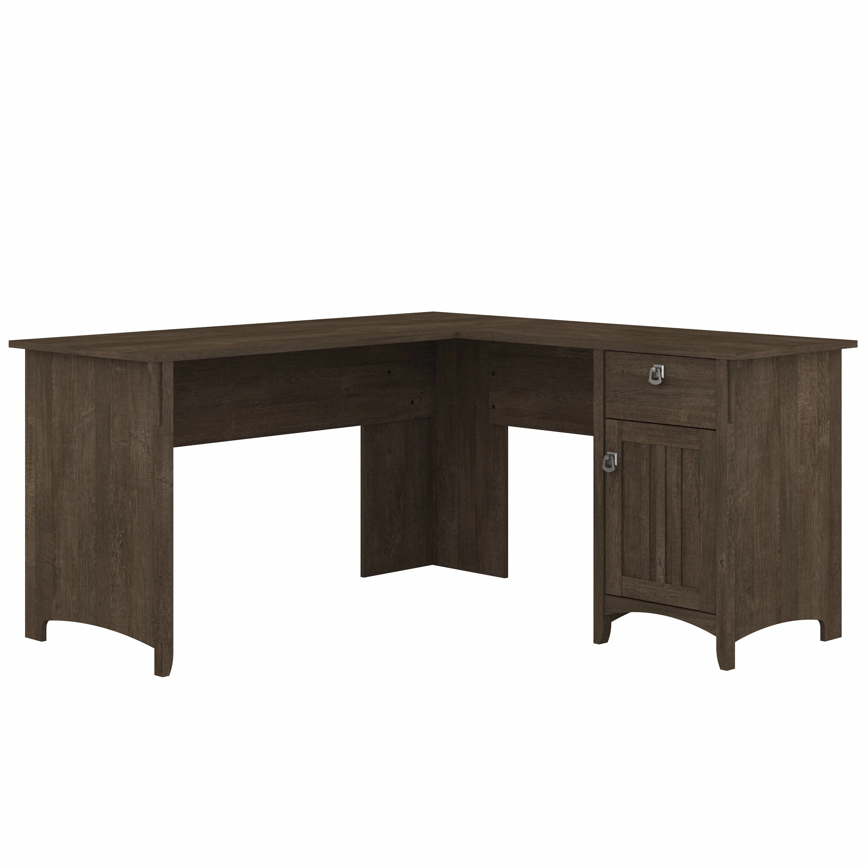 Salinas 60W L Shaped Desk with Storage