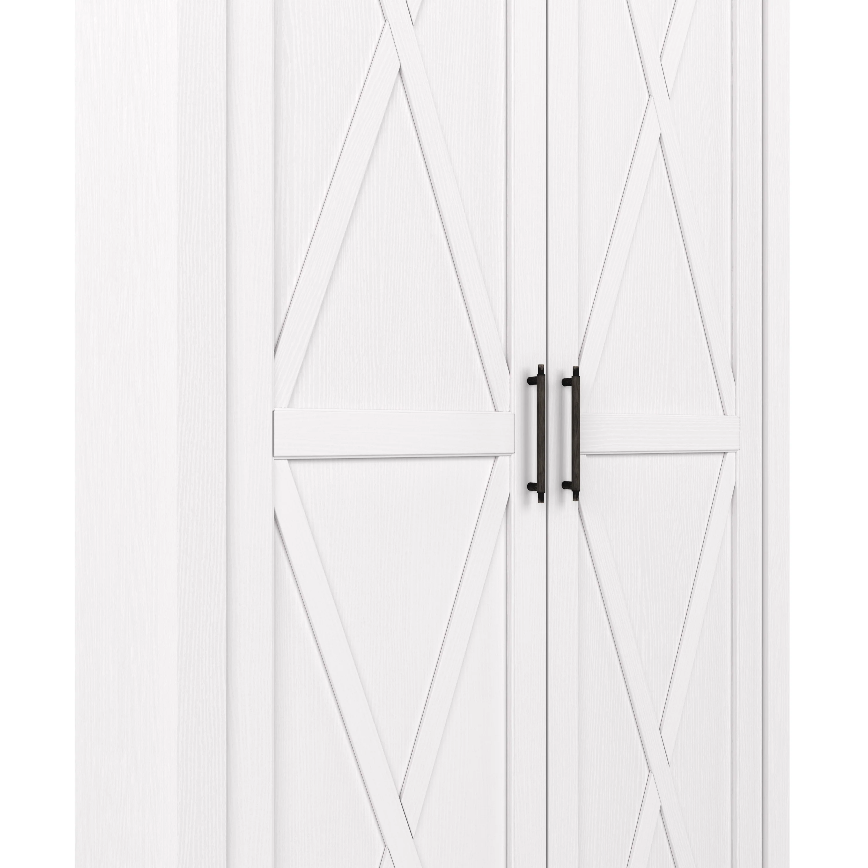 Key West Tall Storage Cabinet with Doors and Shelves