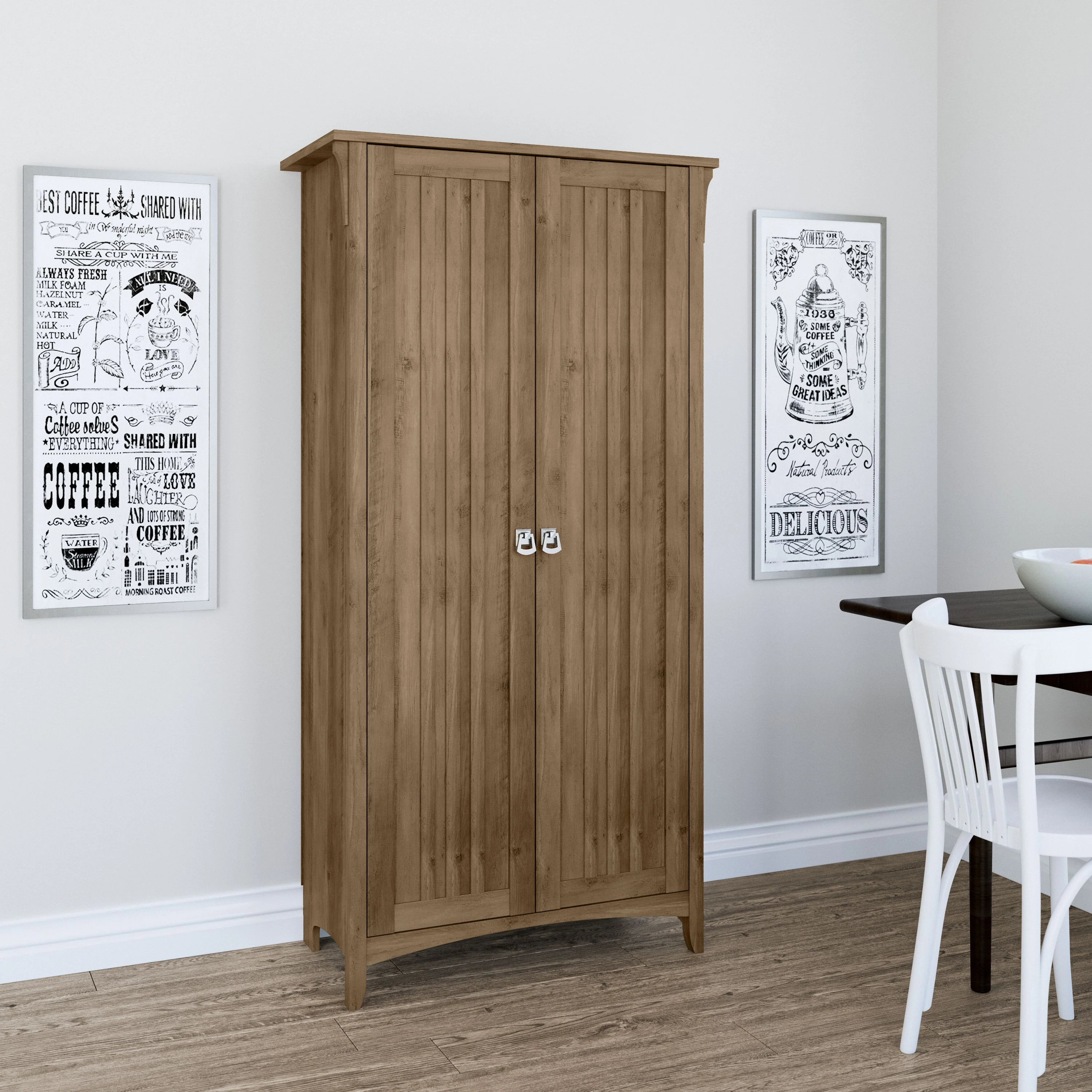 Salinas Kitchen Pantry Cabinet with Doors