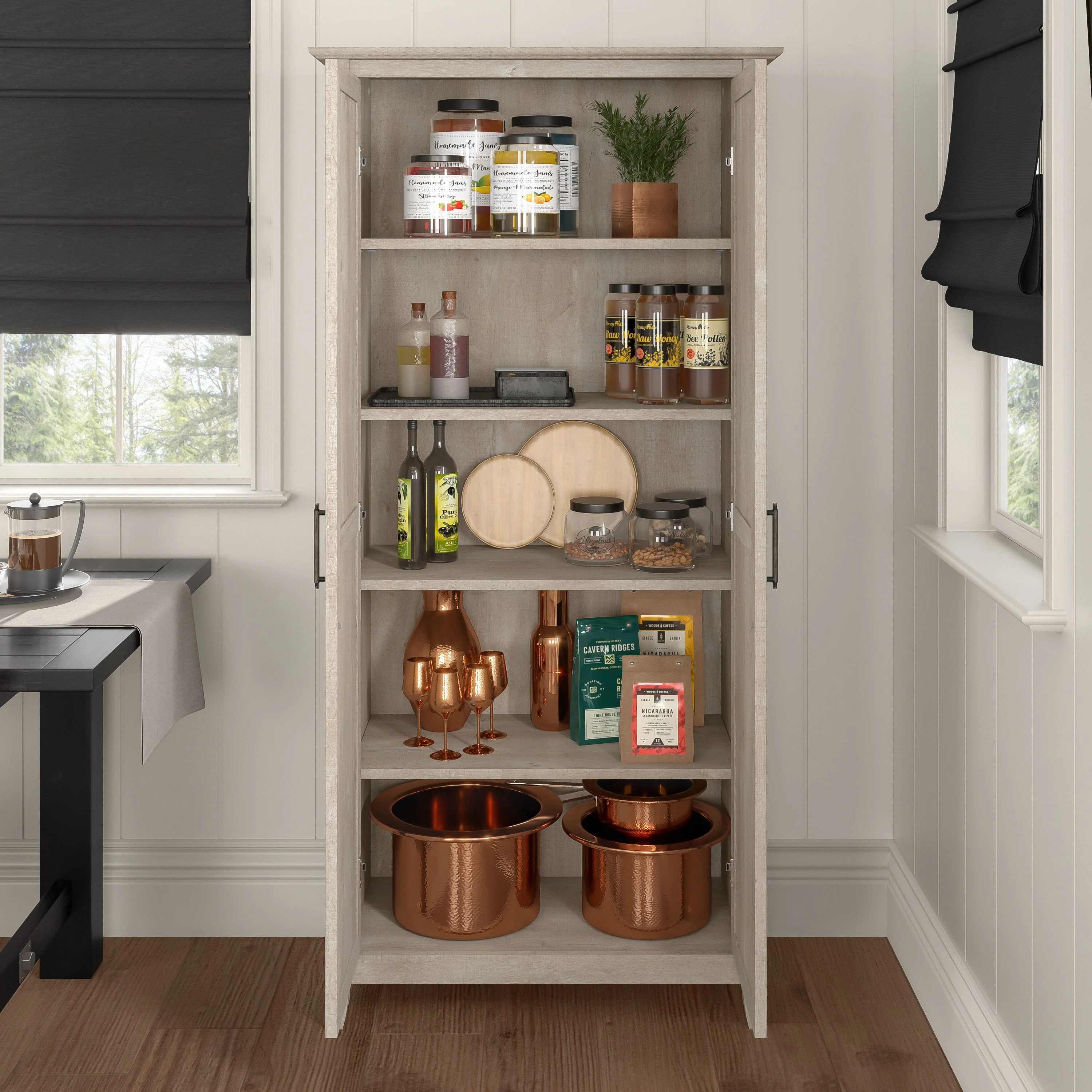 Key West Kitchen Pantry Cabinet