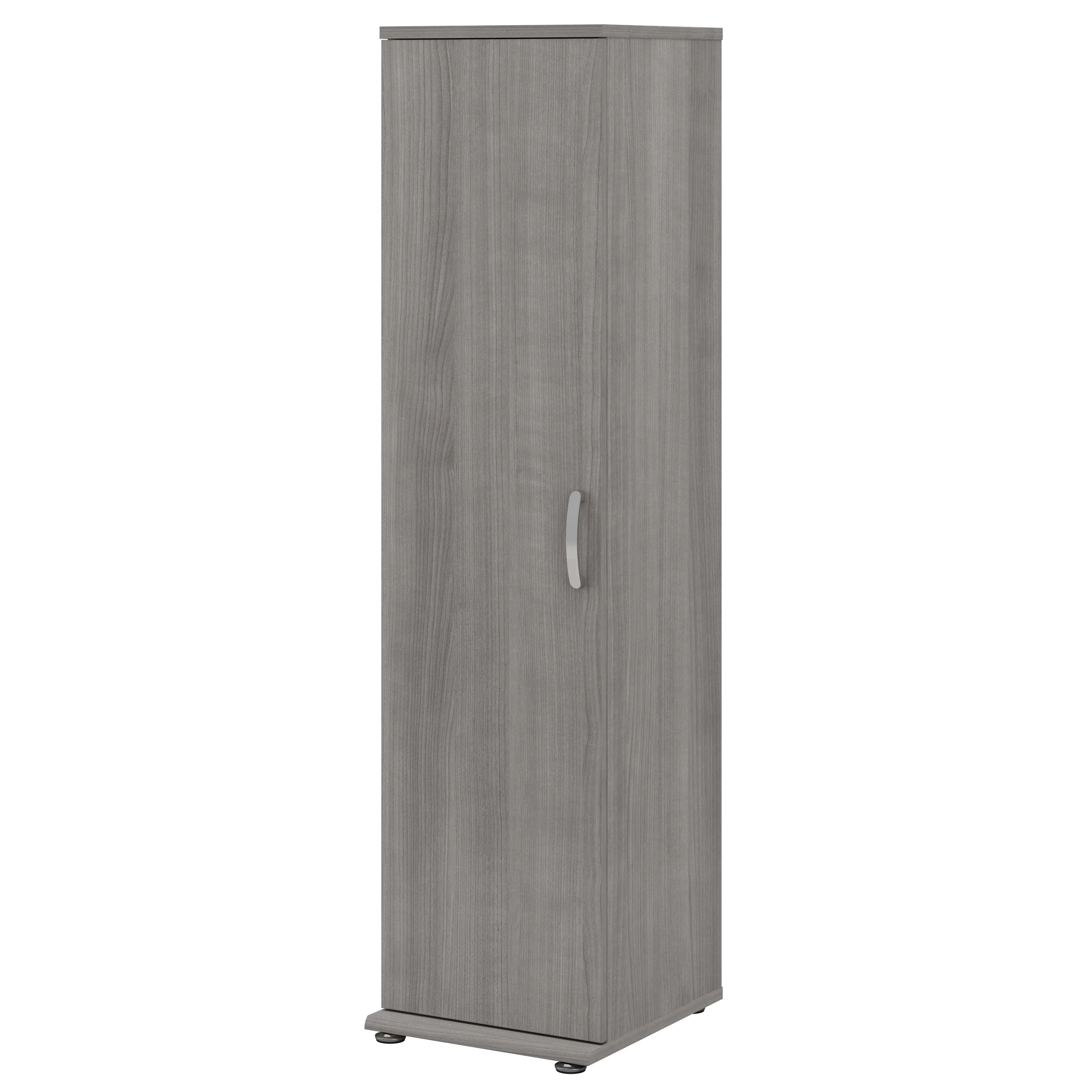 Universal Narrow Linen Tower with Door and Shelves