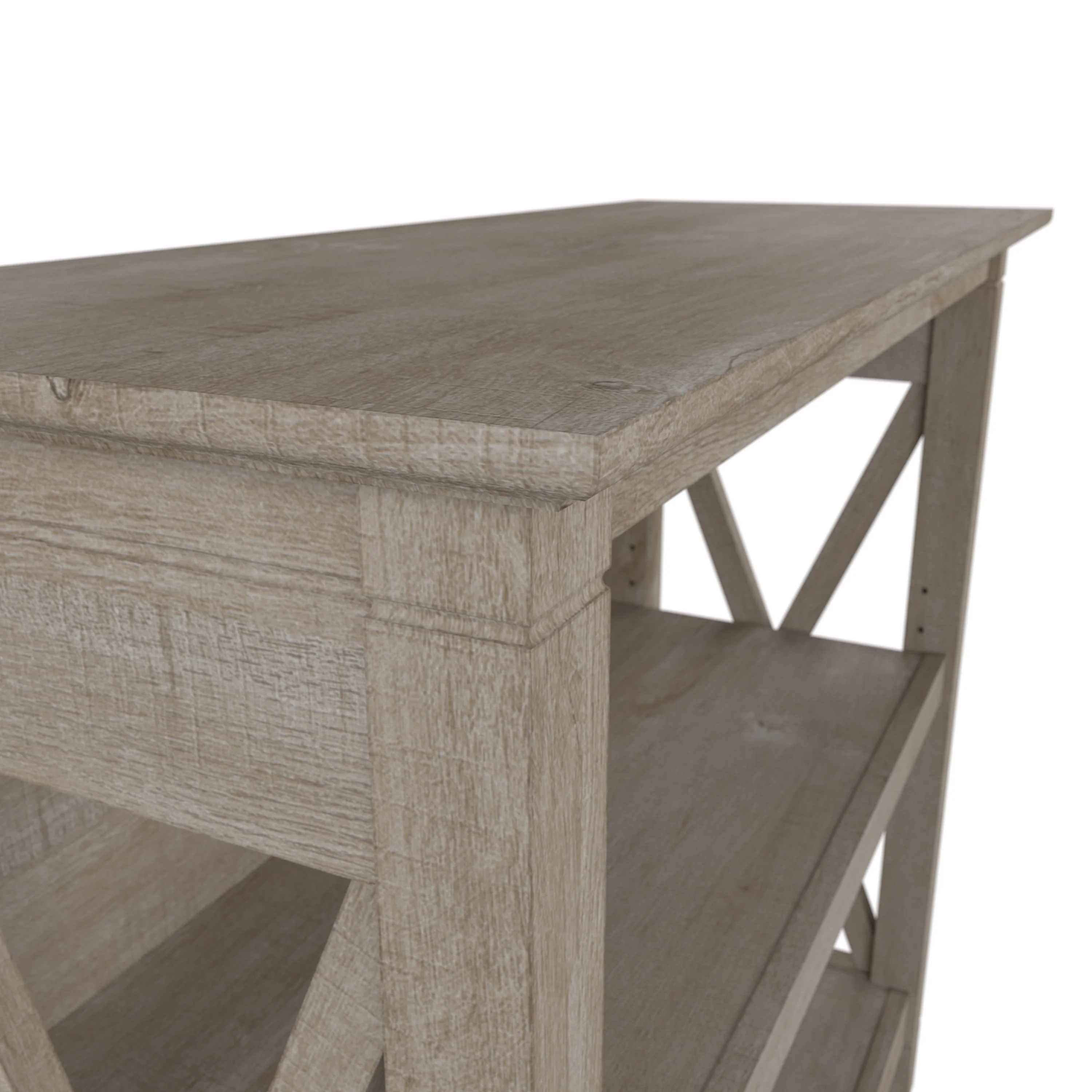 Key West Small 2 Shelf Bookcase