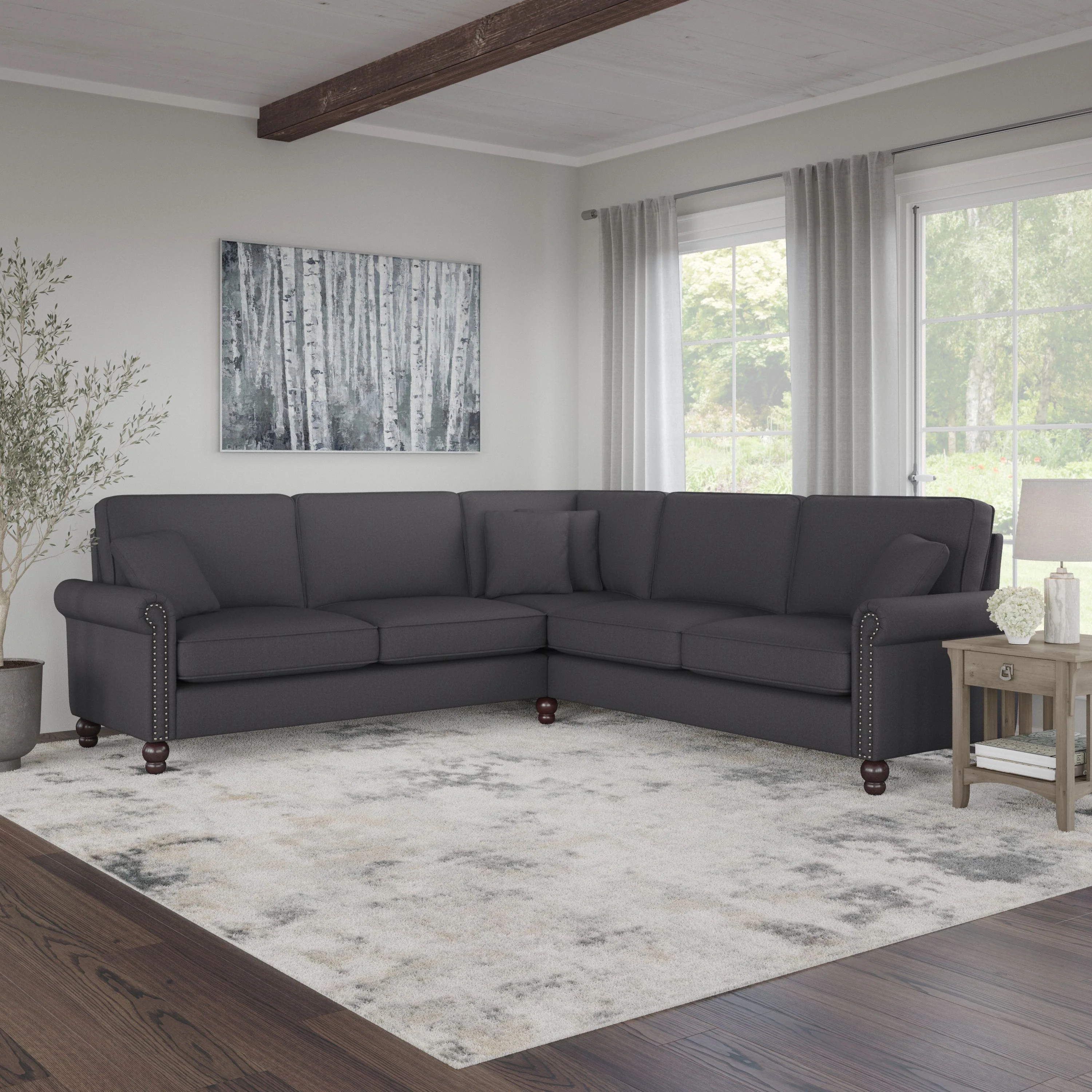 Coventry 99W L Shaped Sectional Couch