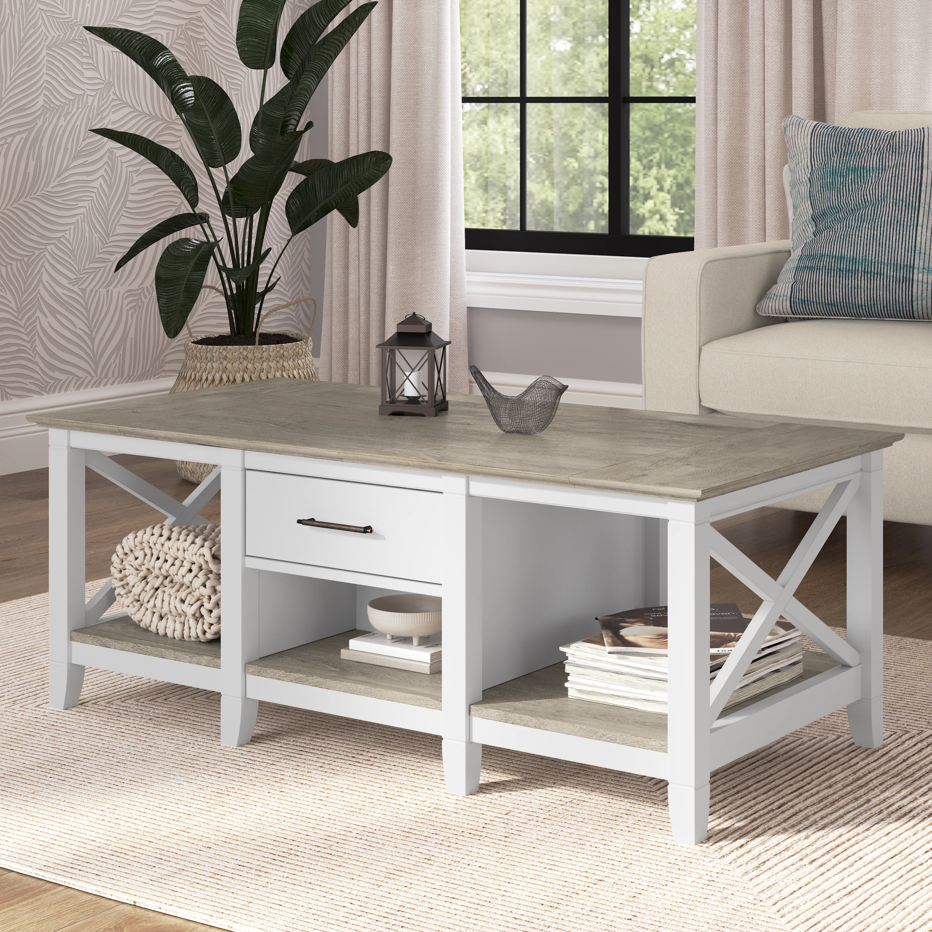 Key West Coffee Table with Storage