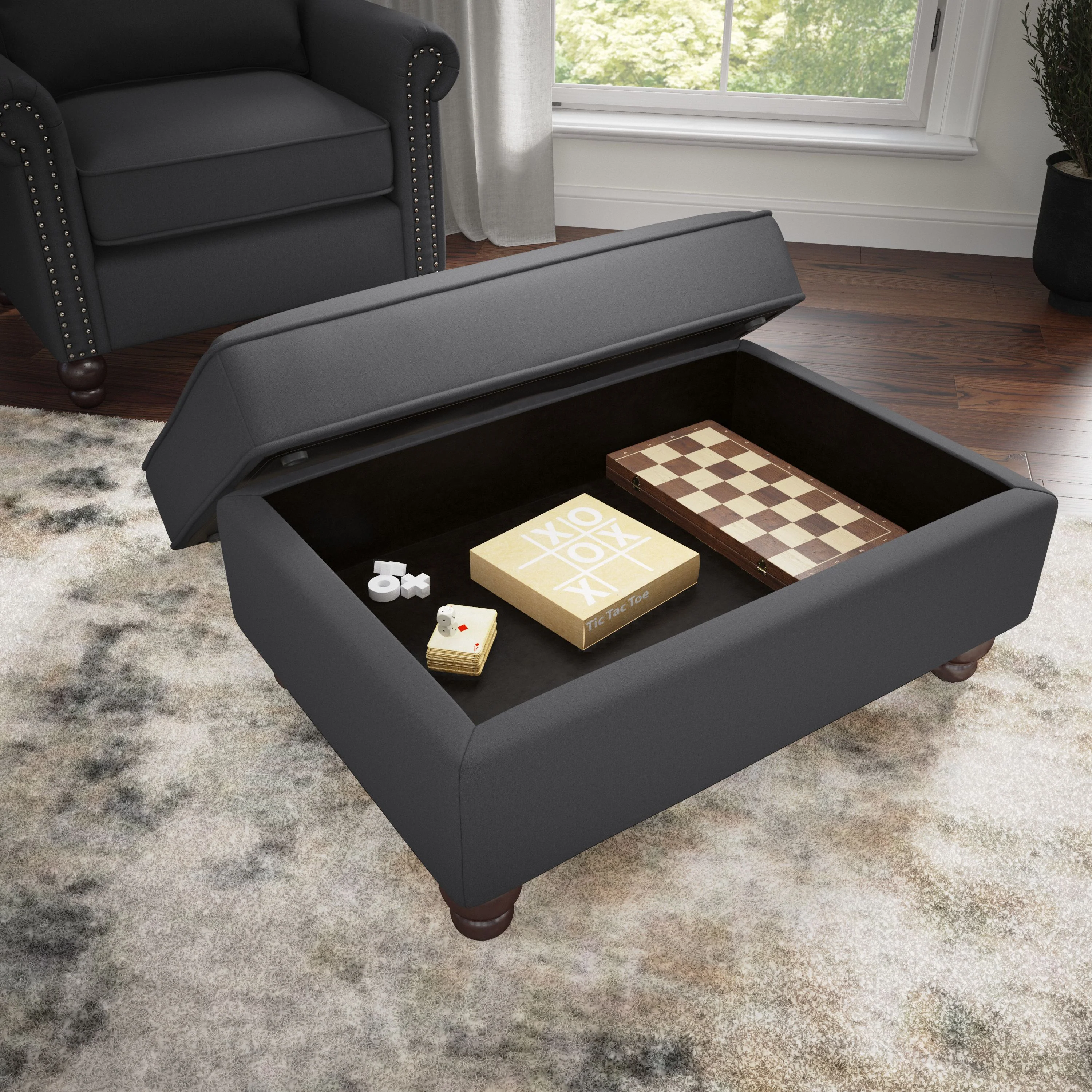 Coventry Storage Ottoman