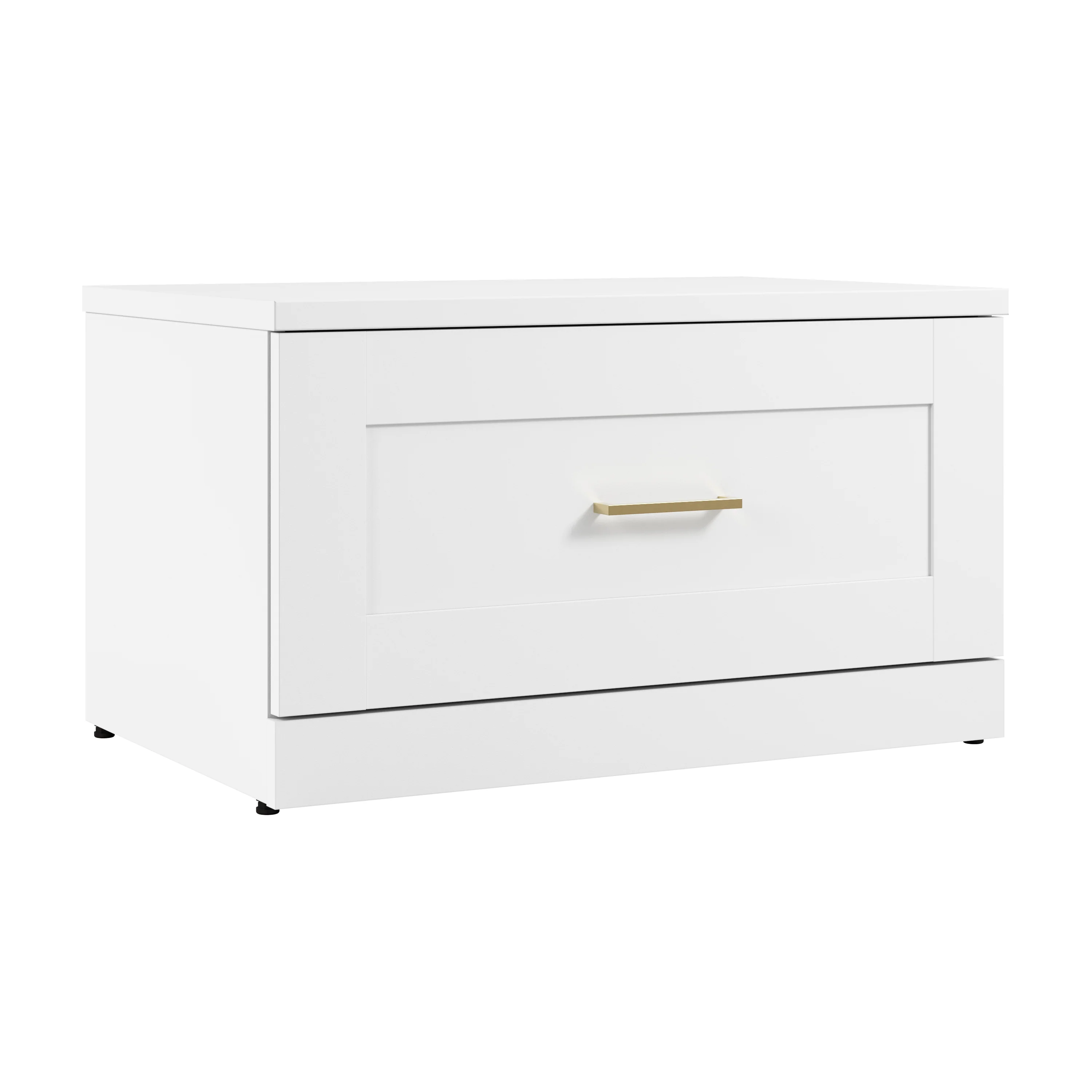 Hampton Heights 30W Shoe Bench with Drawer