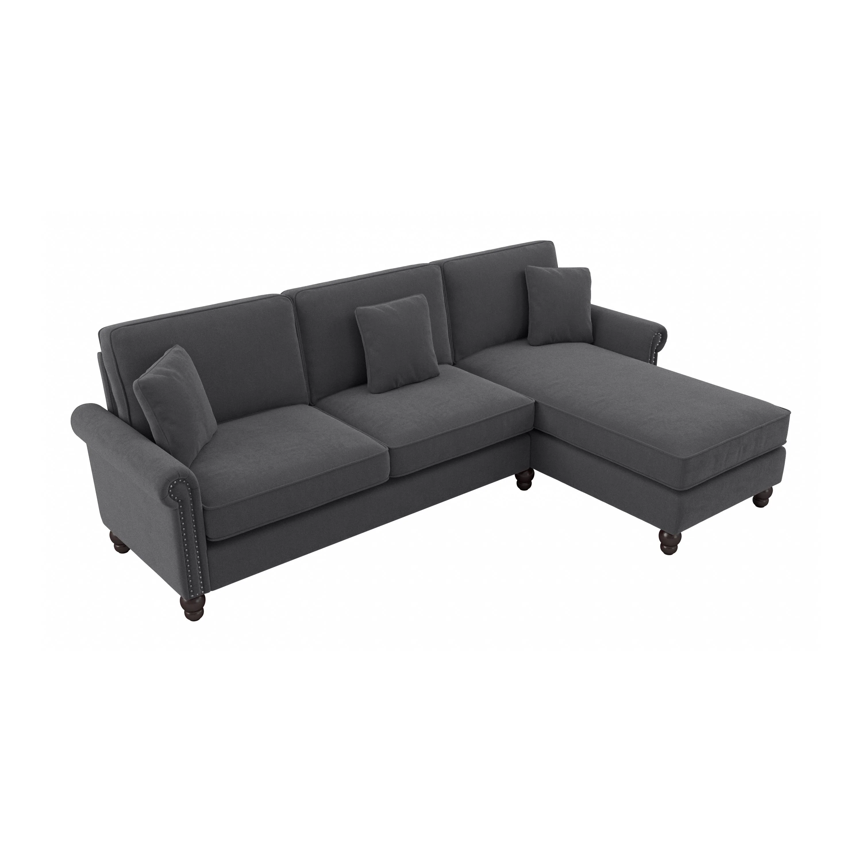 Coventry 102W Sectional Couch with Reversible Chaise Lounge