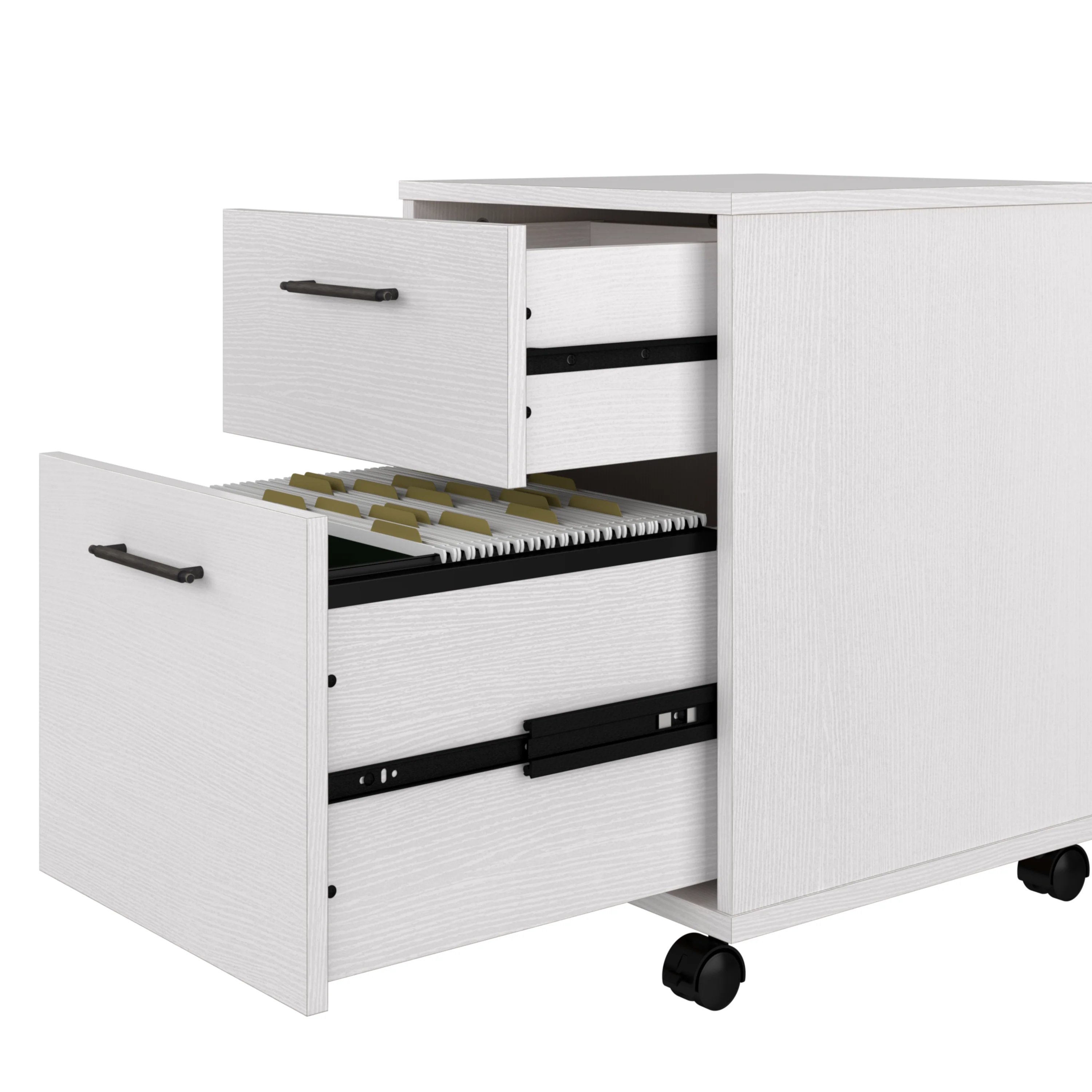 Key West 2 Drawer Mobile File Cabinet