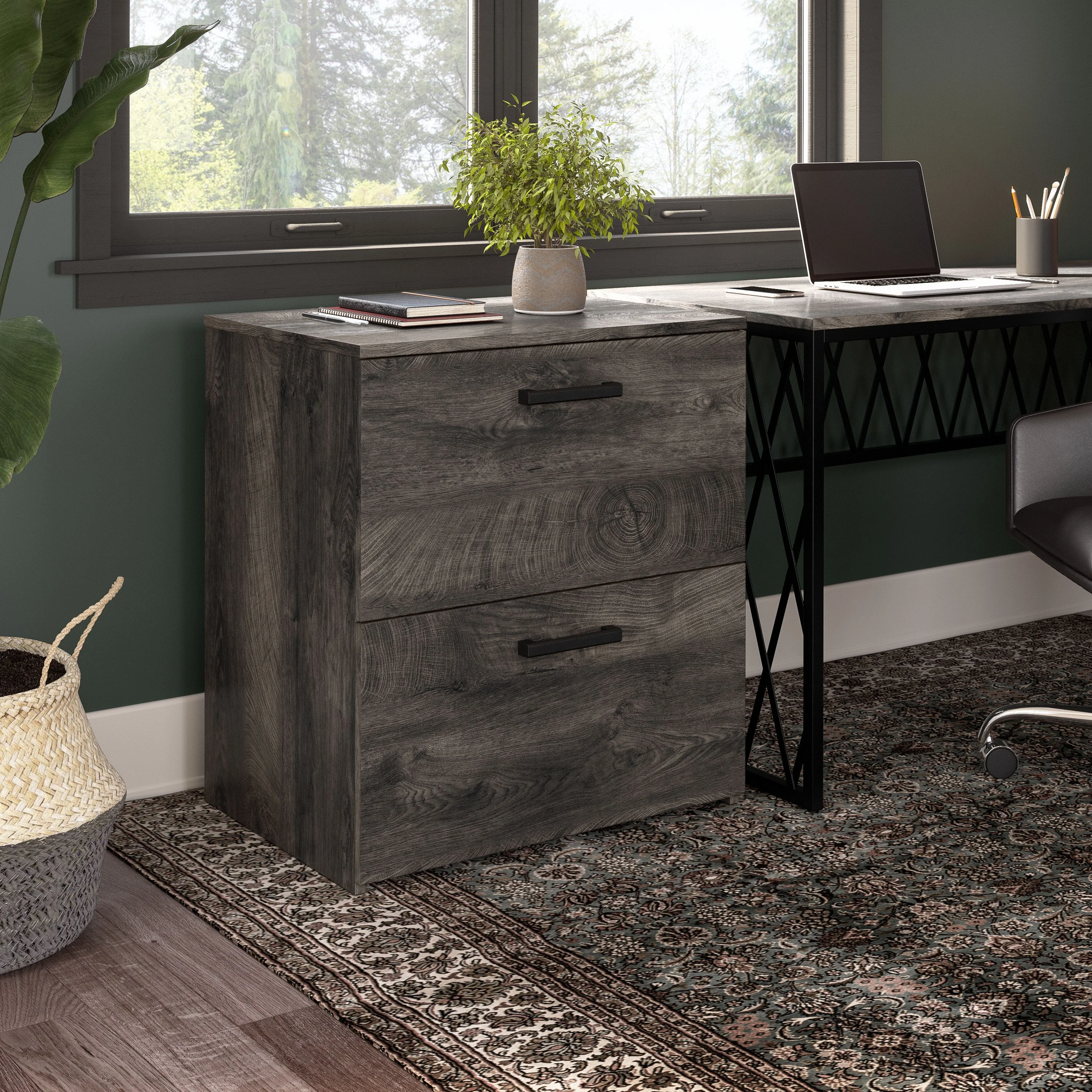 City Park 2 Drawer Lateral File Cabinet