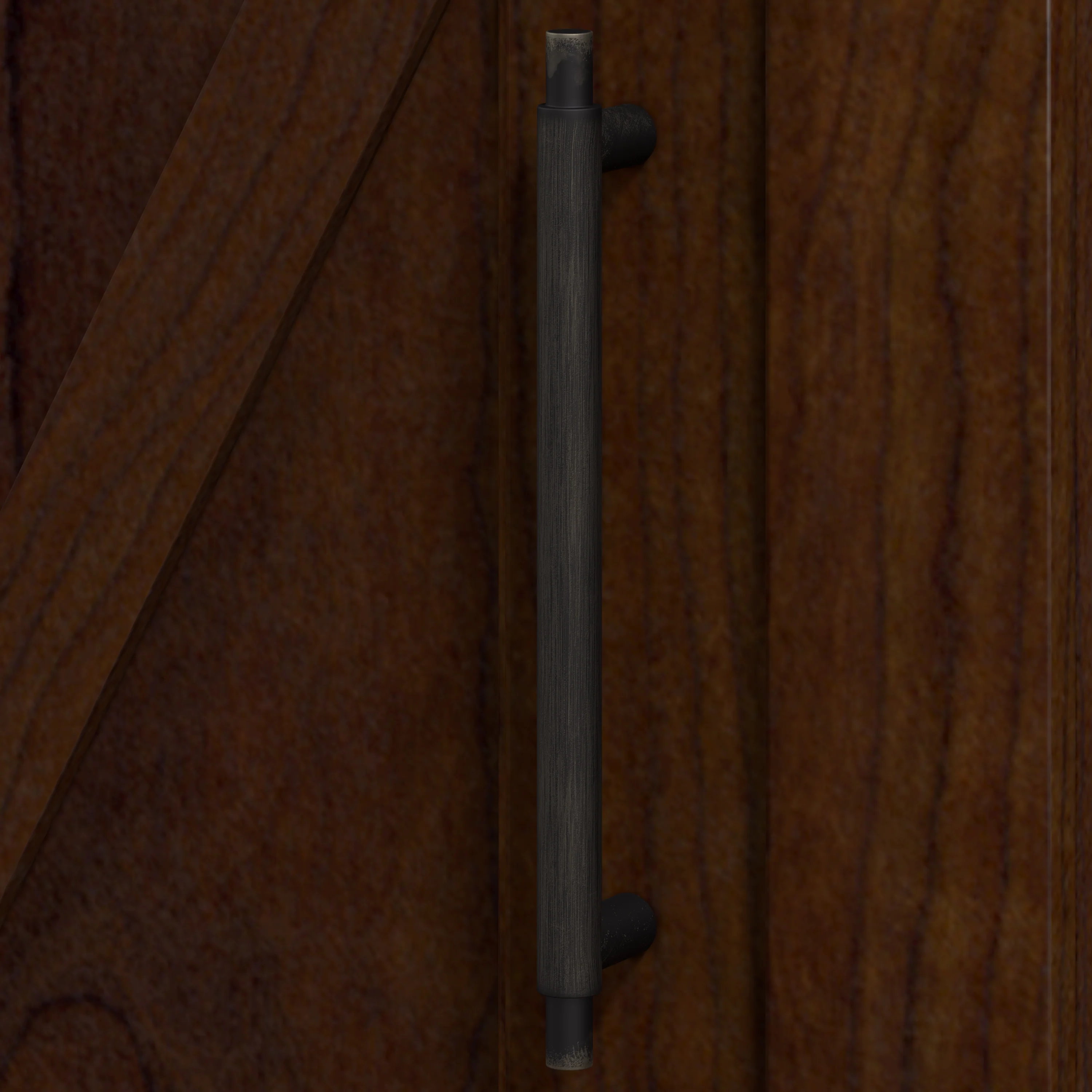 Key West Secretary Desk with Keyboard Tray and Storage Cabinet