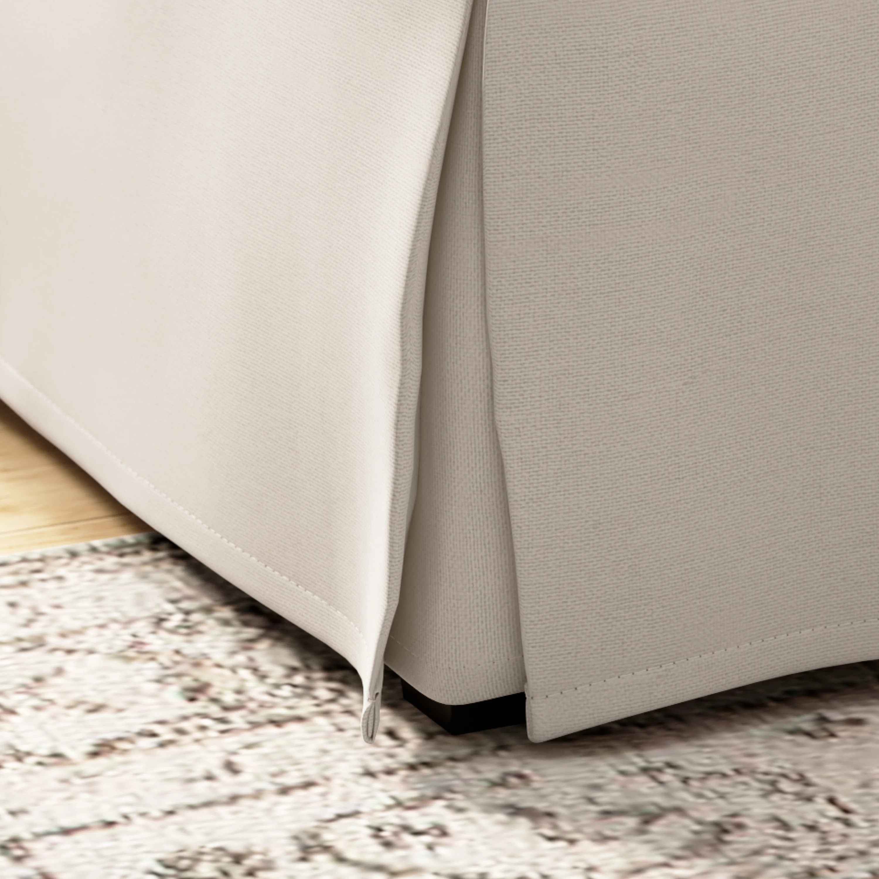 Bush Home Harper Slipcover for Bush Home Harper Storage Ottoman with Tray