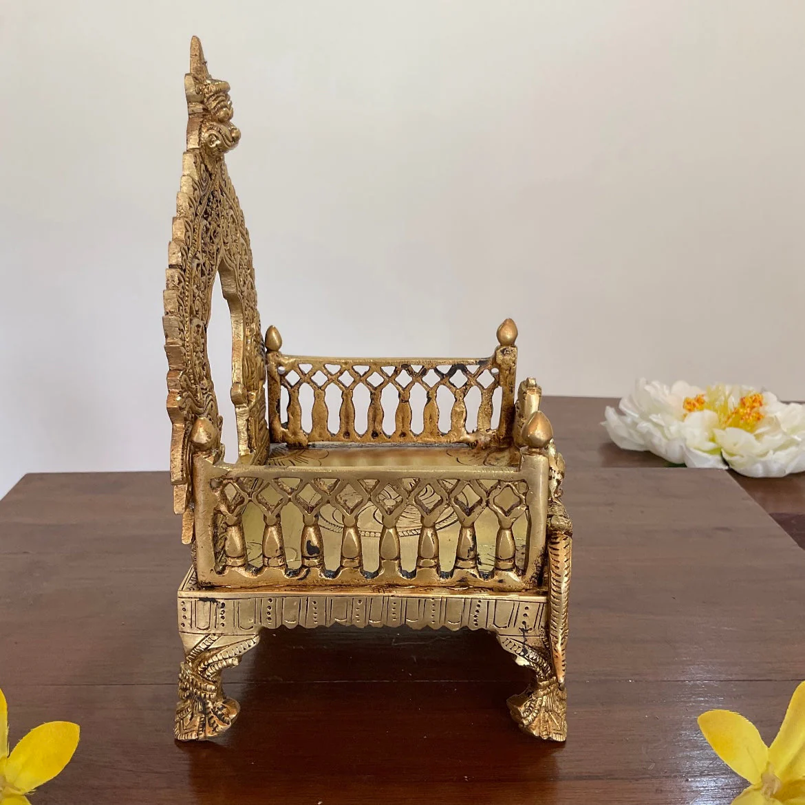 8 Inches Singhasan For Idols And Pooja