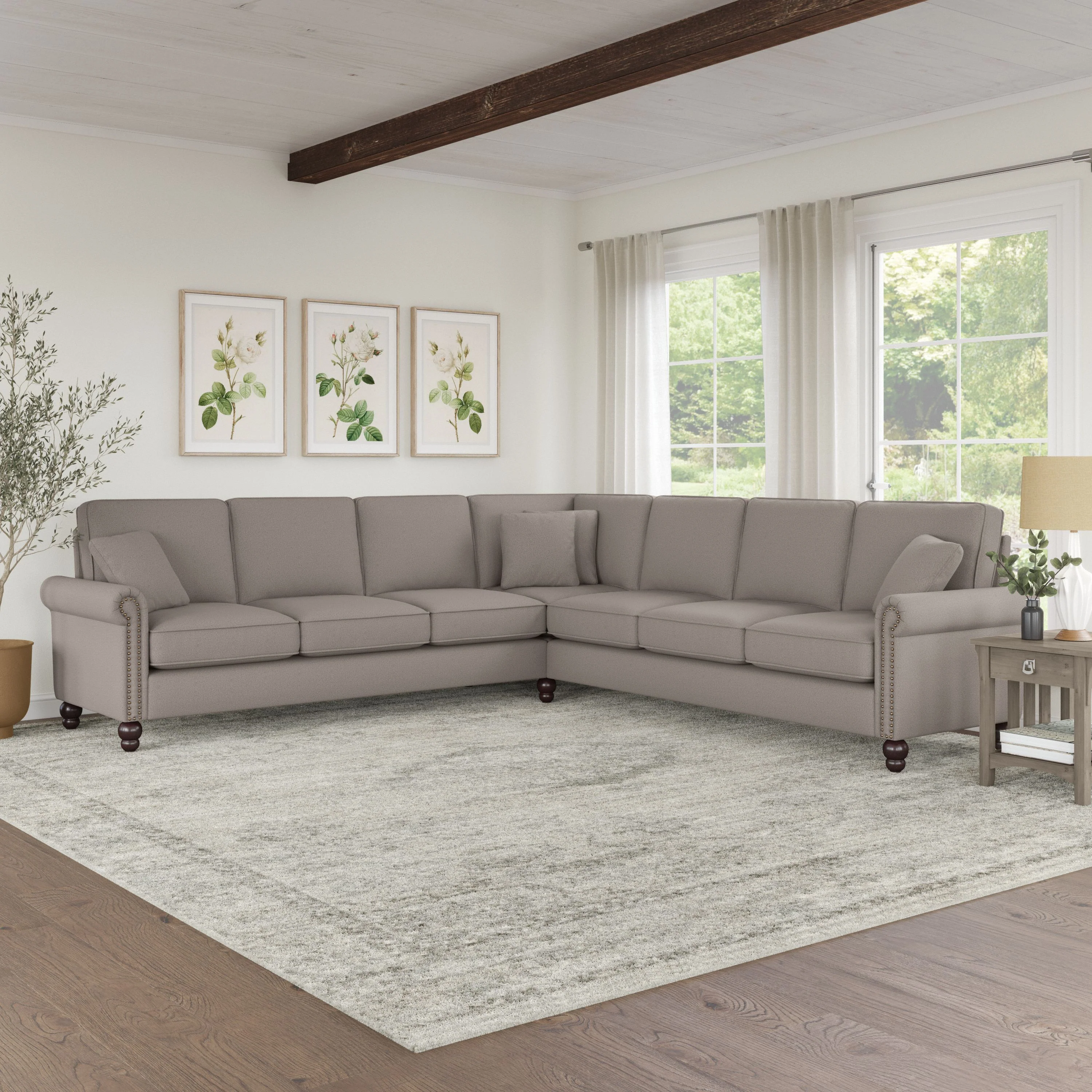 Coventry 111W L Shaped Sectional Couch