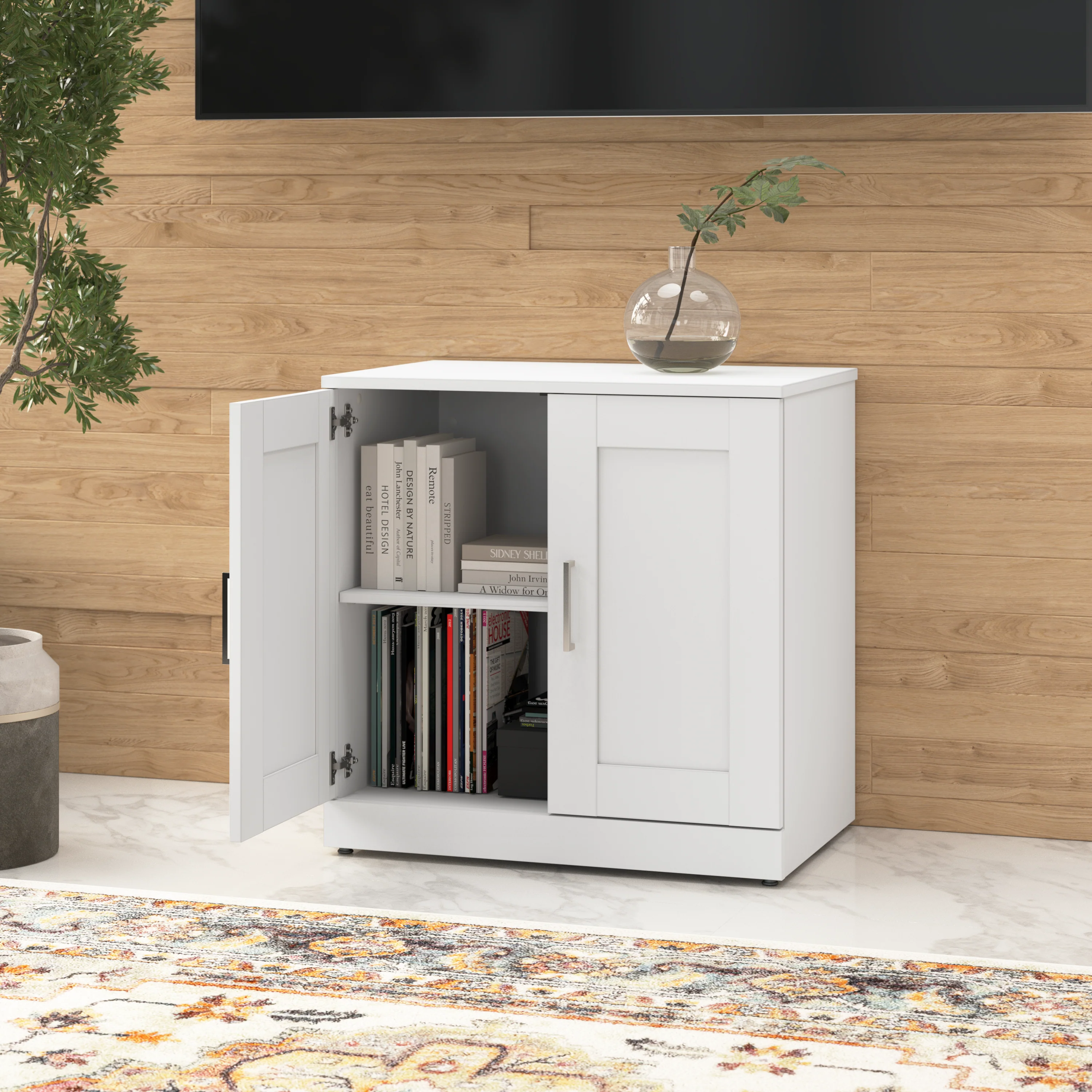 Hampton Heights 30W Storage Cabinet with Doors