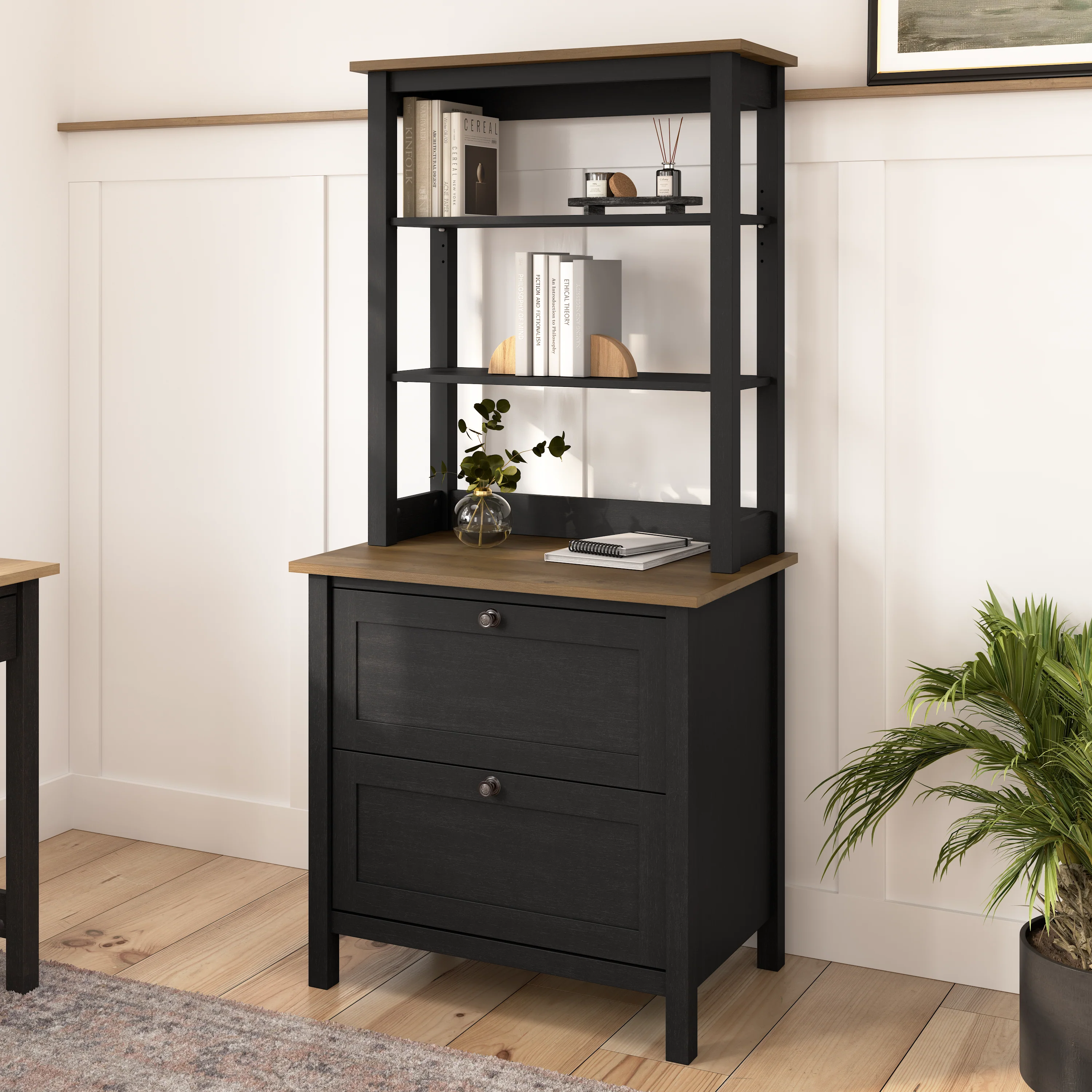 Mayfield Bookcase with Drawers