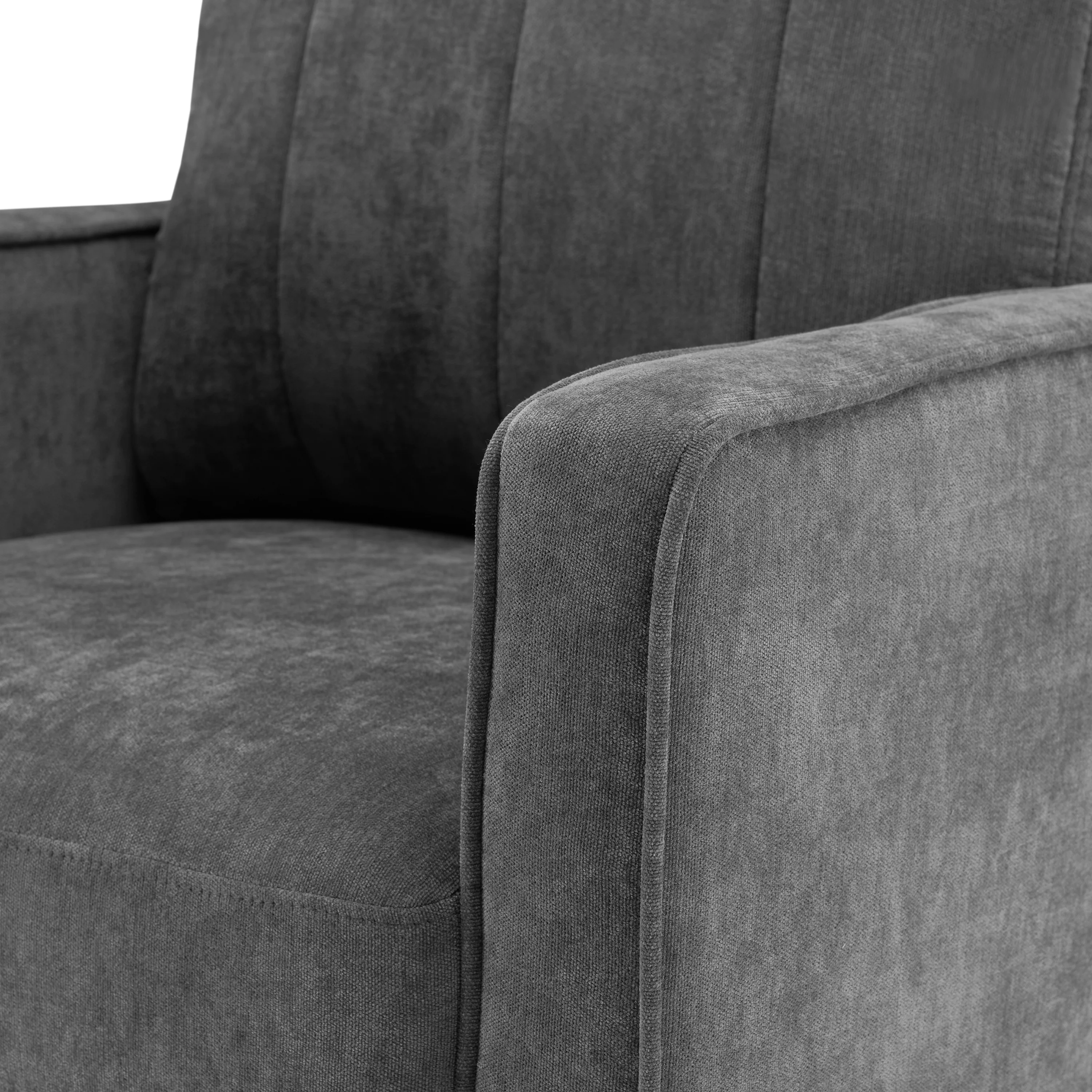 Bush Home Max 77W Sofa, 54W Loveseat, 32W Accent Chair, and Storage Ottoman