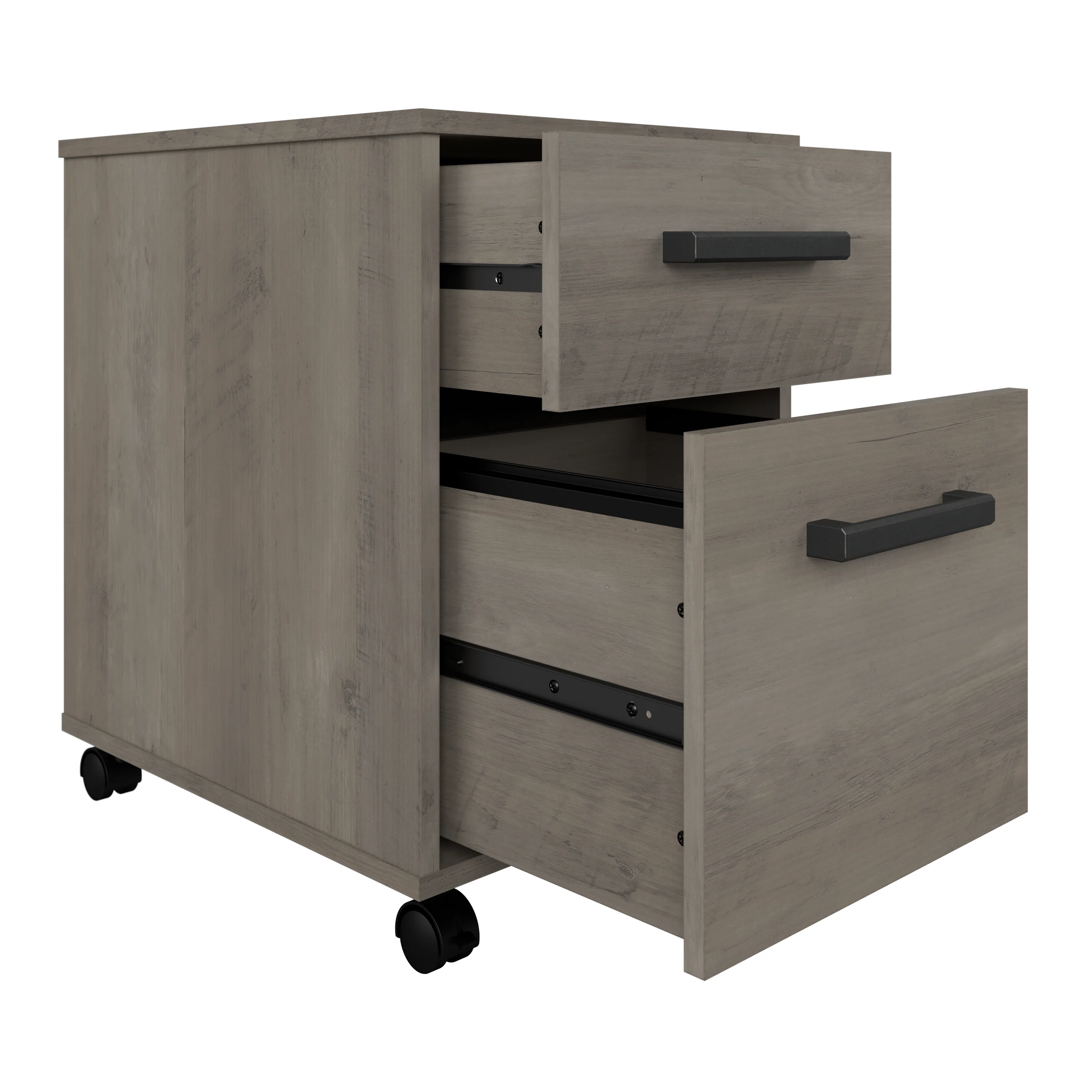 City Park 2 Drawer Mobile File Cabinet