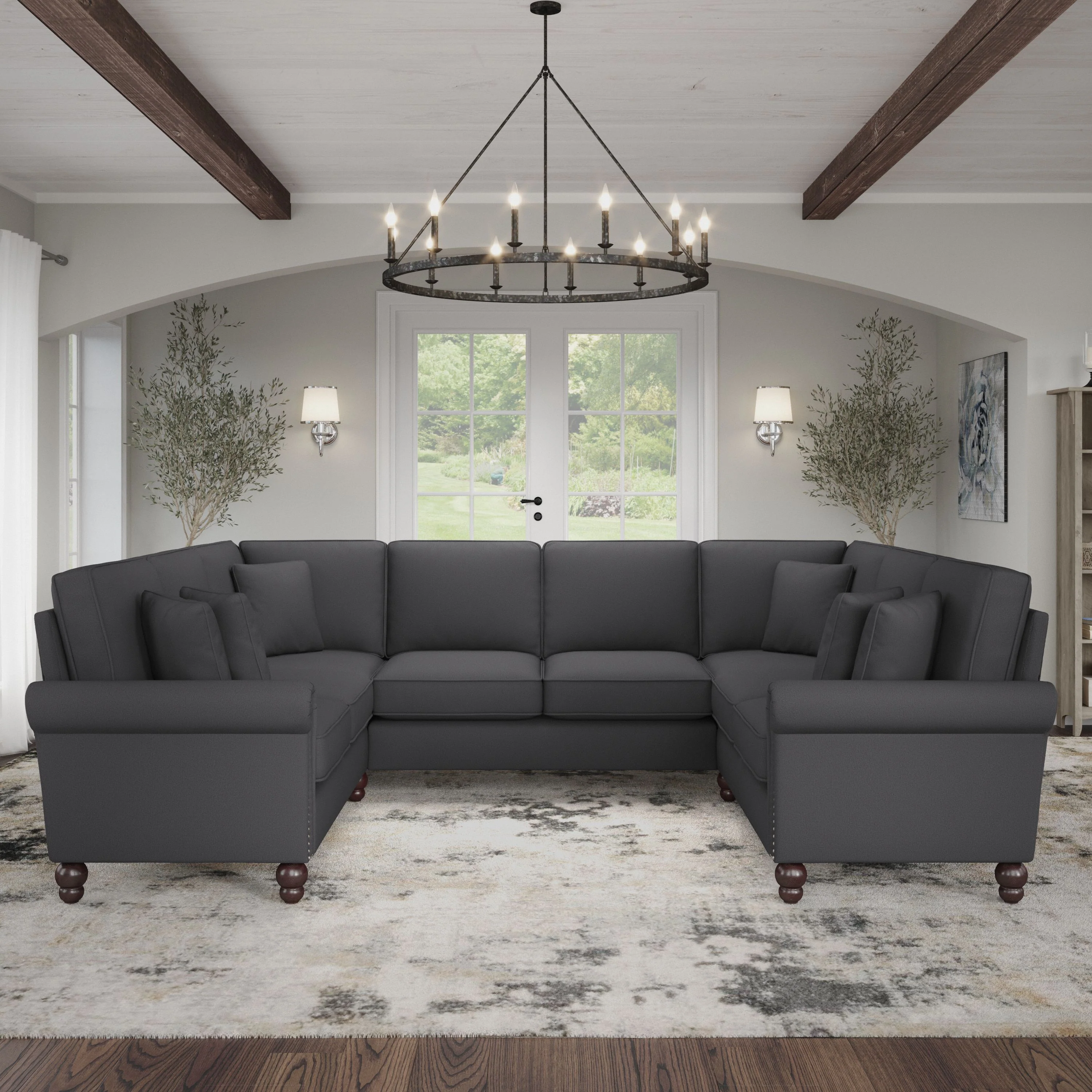 Coventry 113W U Shaped Sectional Couch