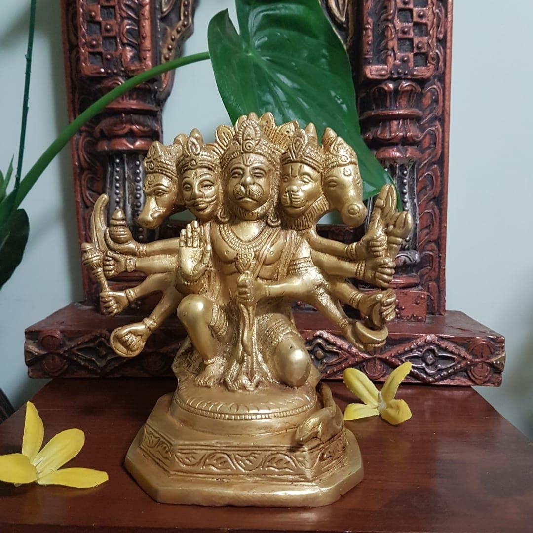 Panchmukhi Hanuman Idol - Decorative Home Decor