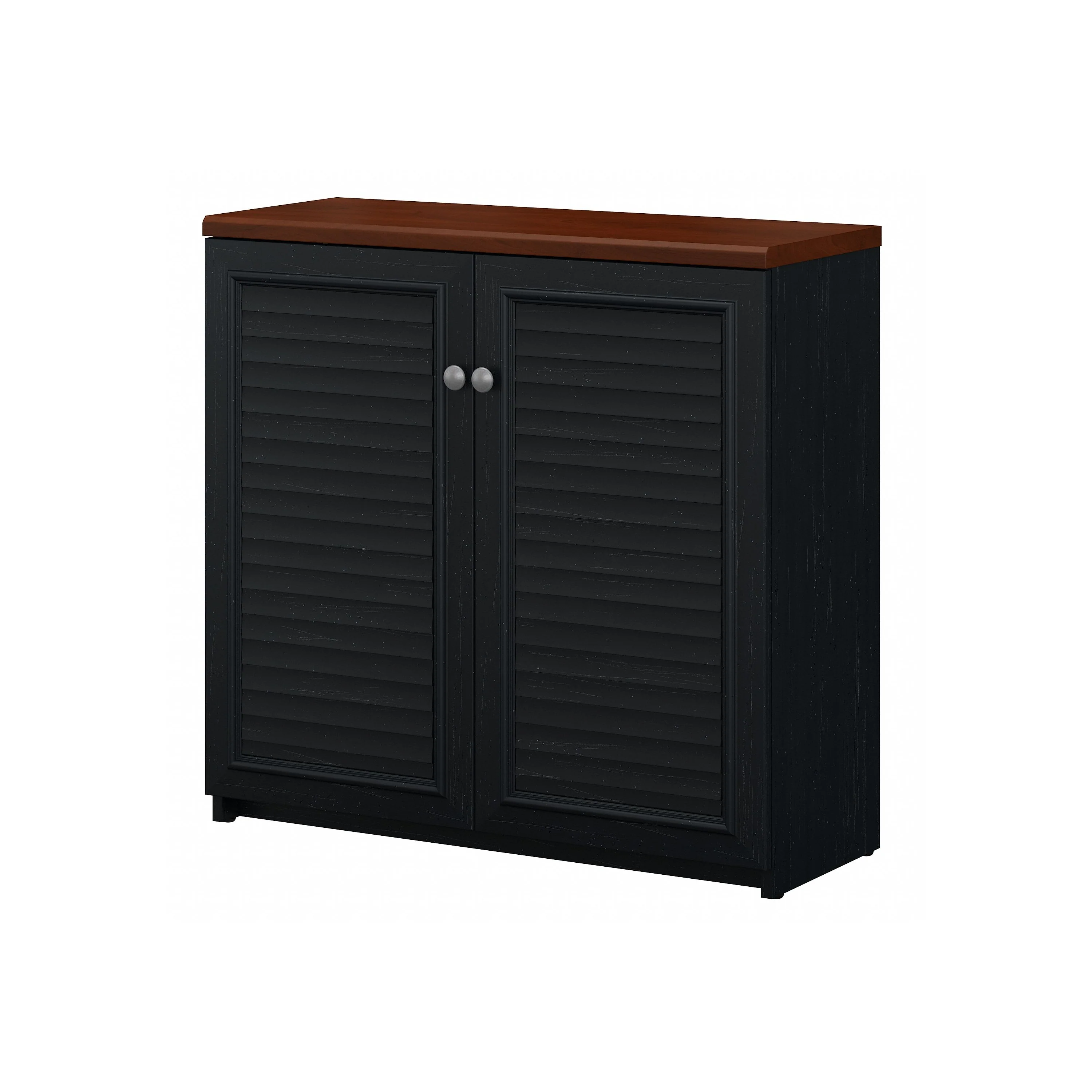 Fairview Small Storage Cabinet with Doors and Shelves