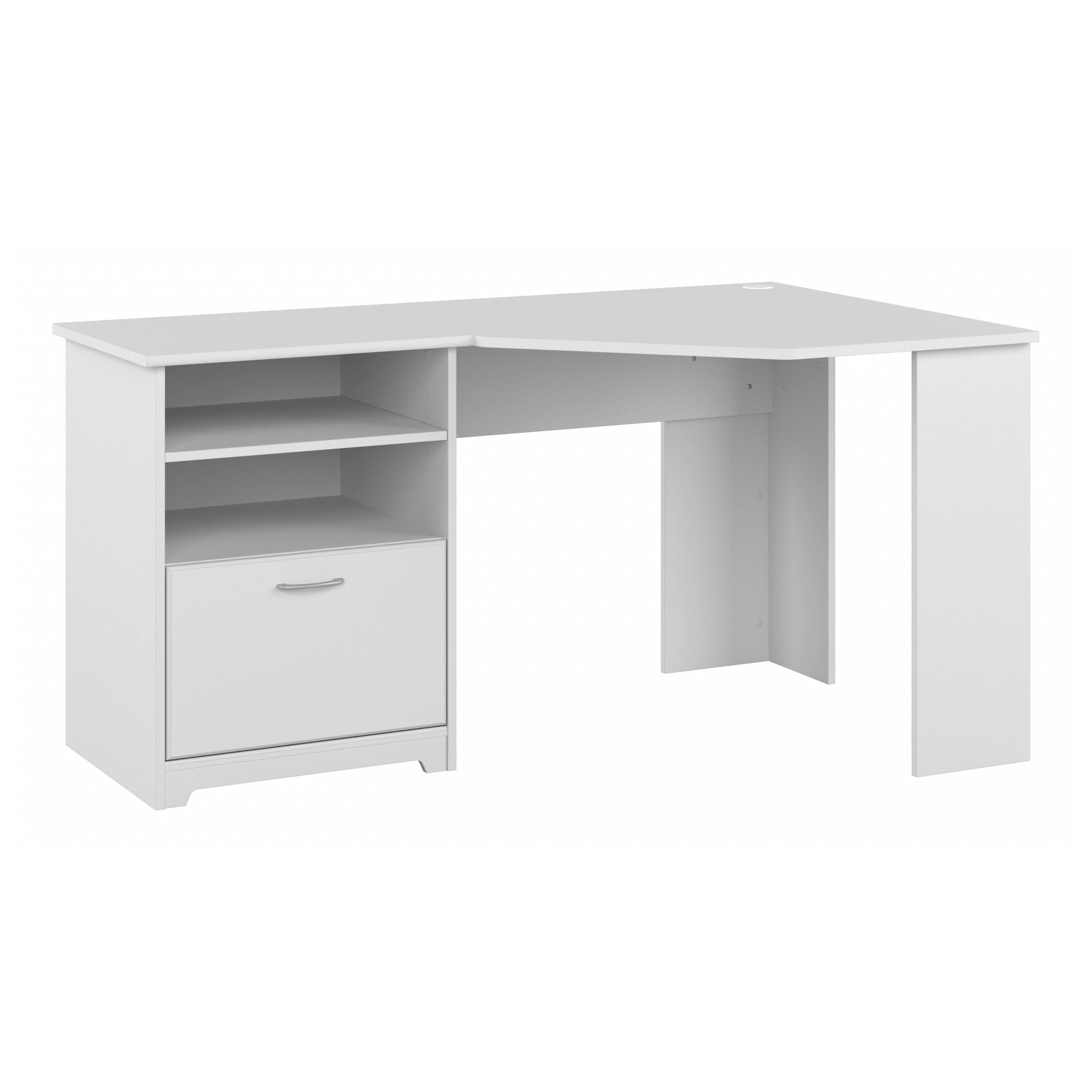 Cabot 60W Corner Desk with Storage