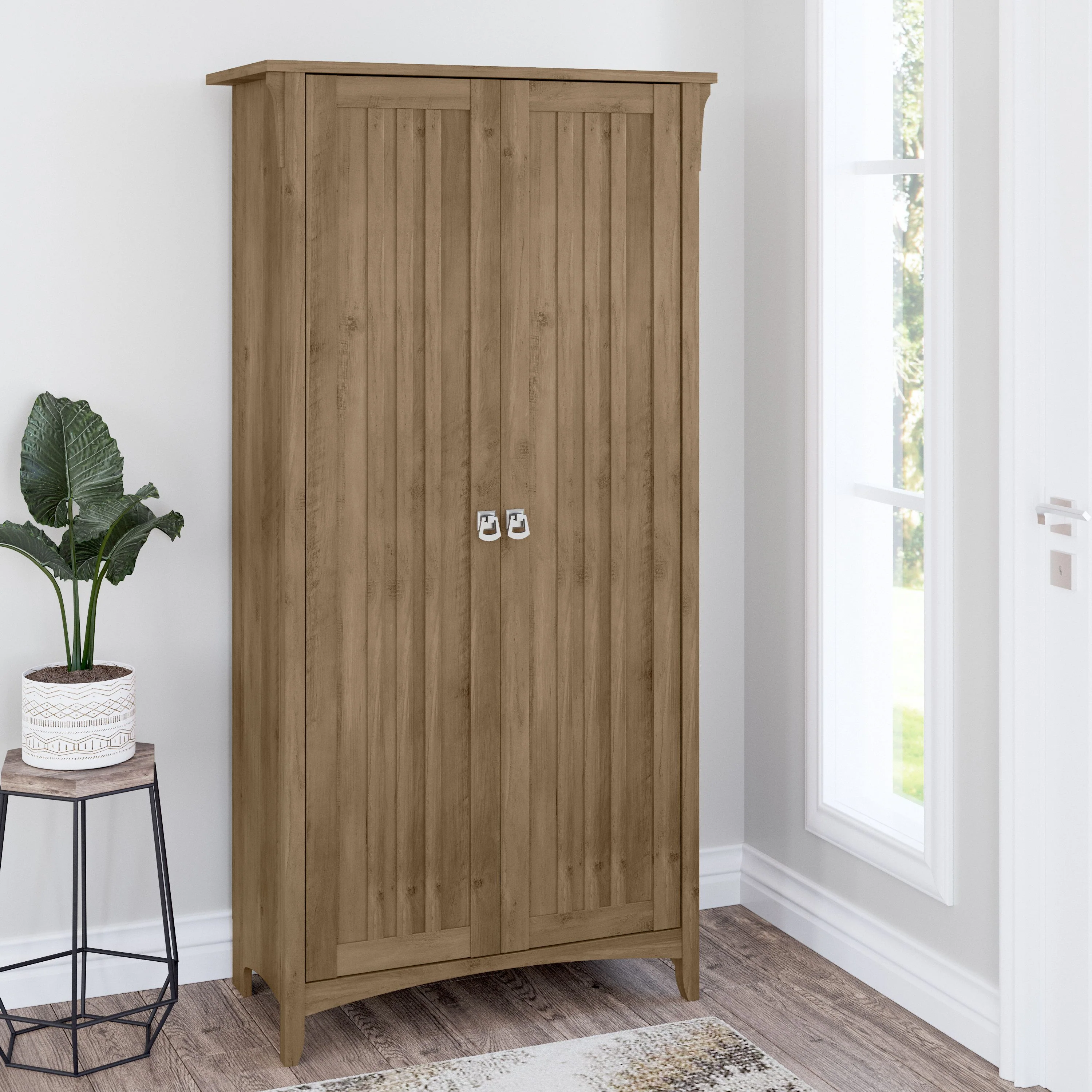 Salinas Tall Storage Cabinet with Doors