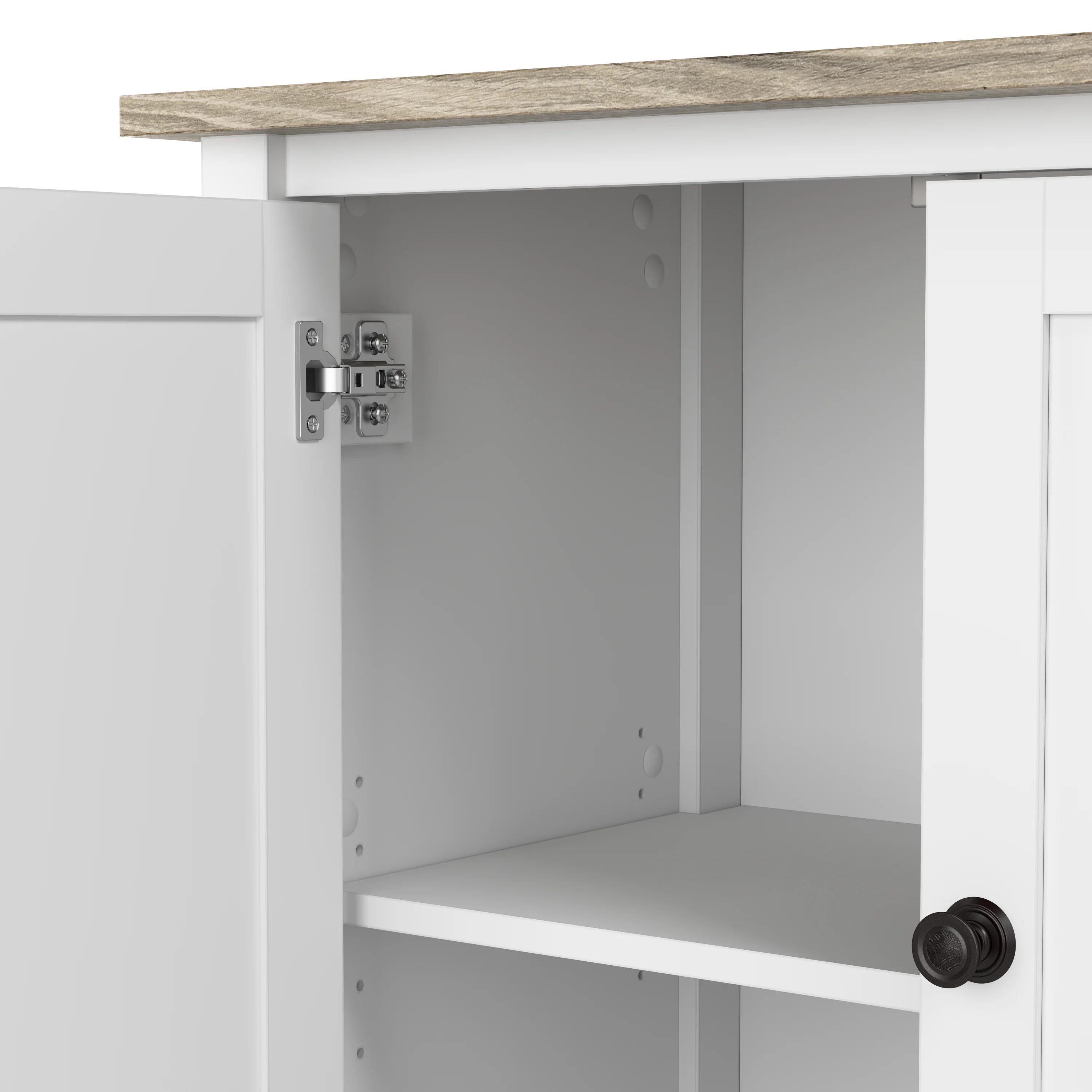 Mayfield 60W L Shaped Computer Desk with Chair and Storage