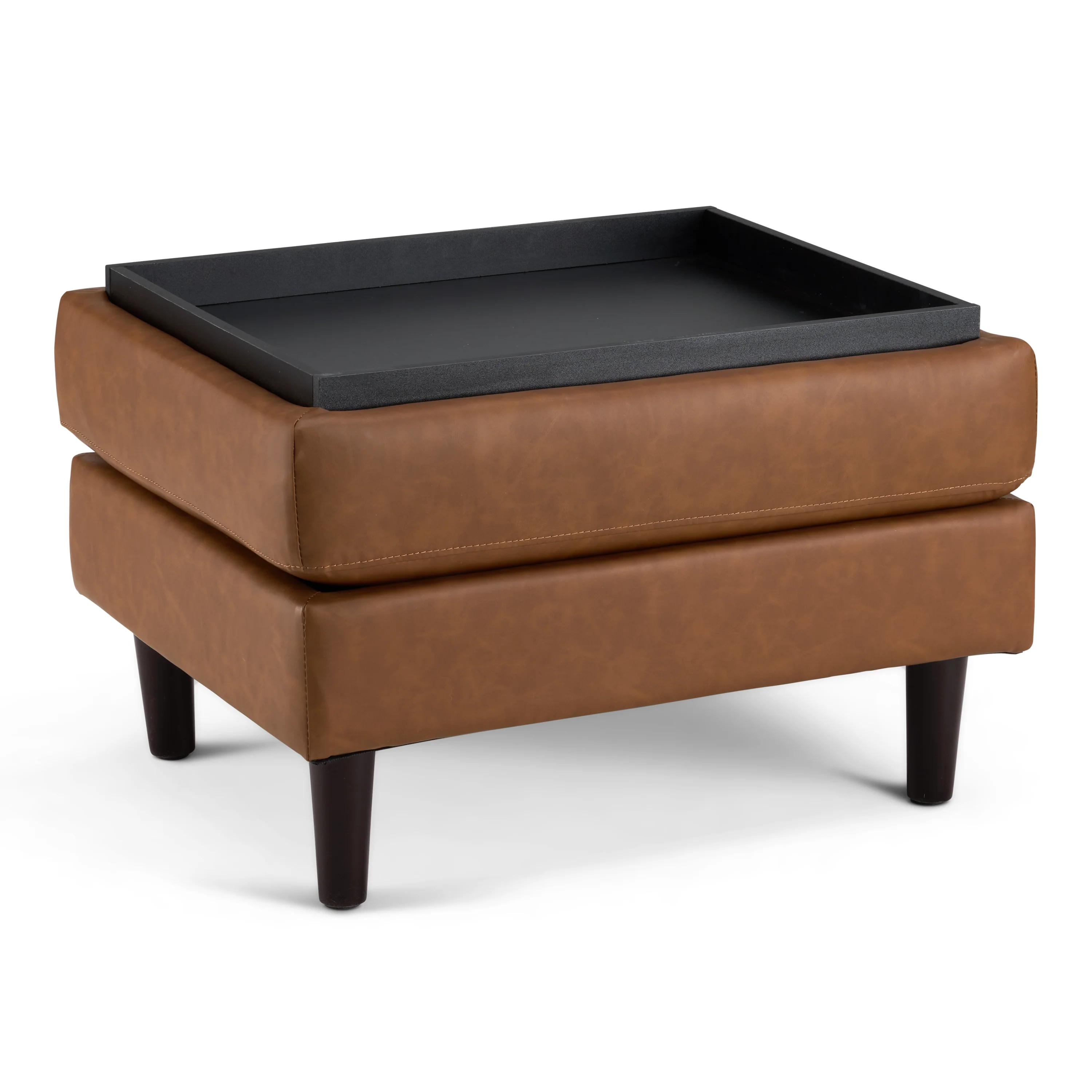 Bush Home Max Storage Ottoman with Tray