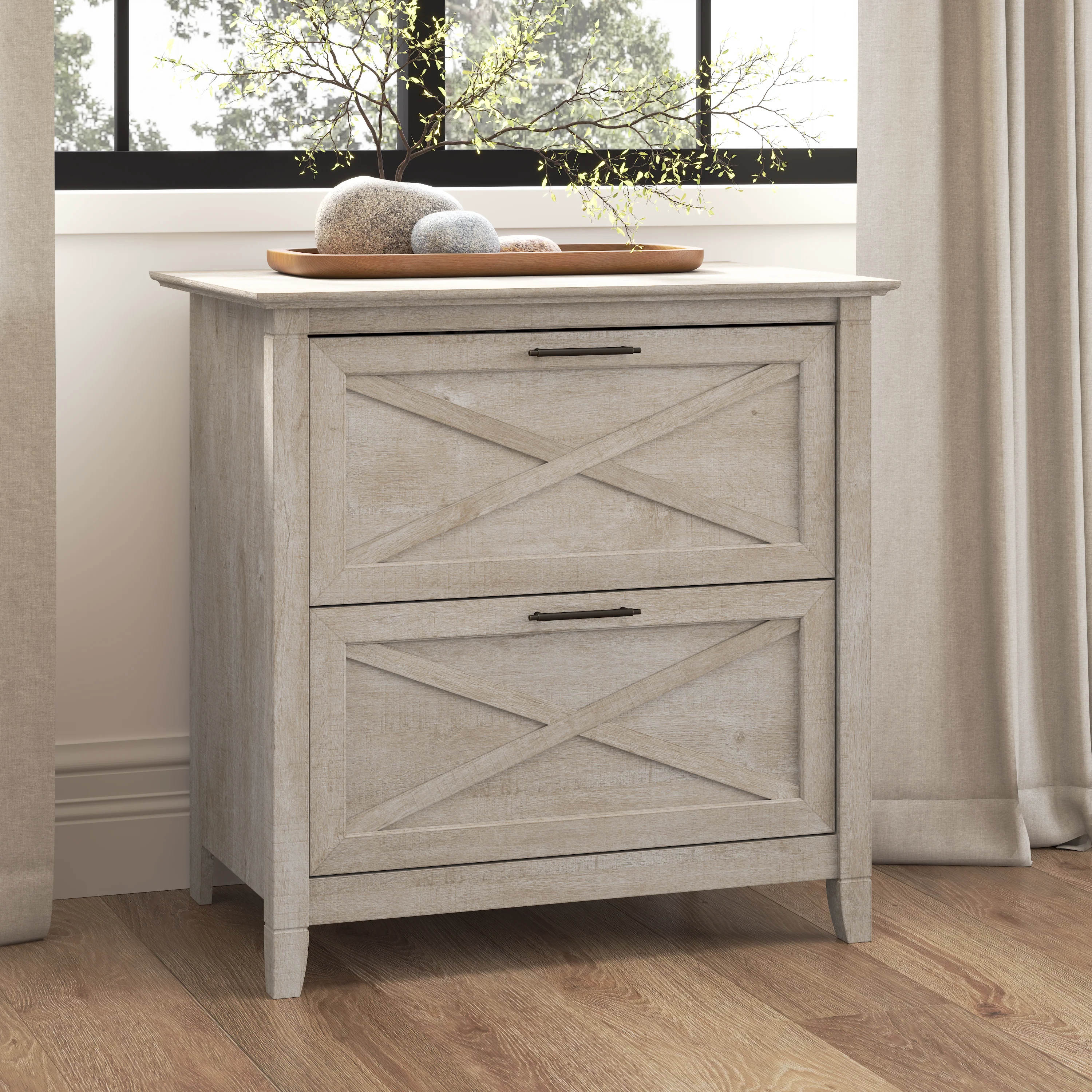 Key West 2 Drawer Lateral File Cabinet
