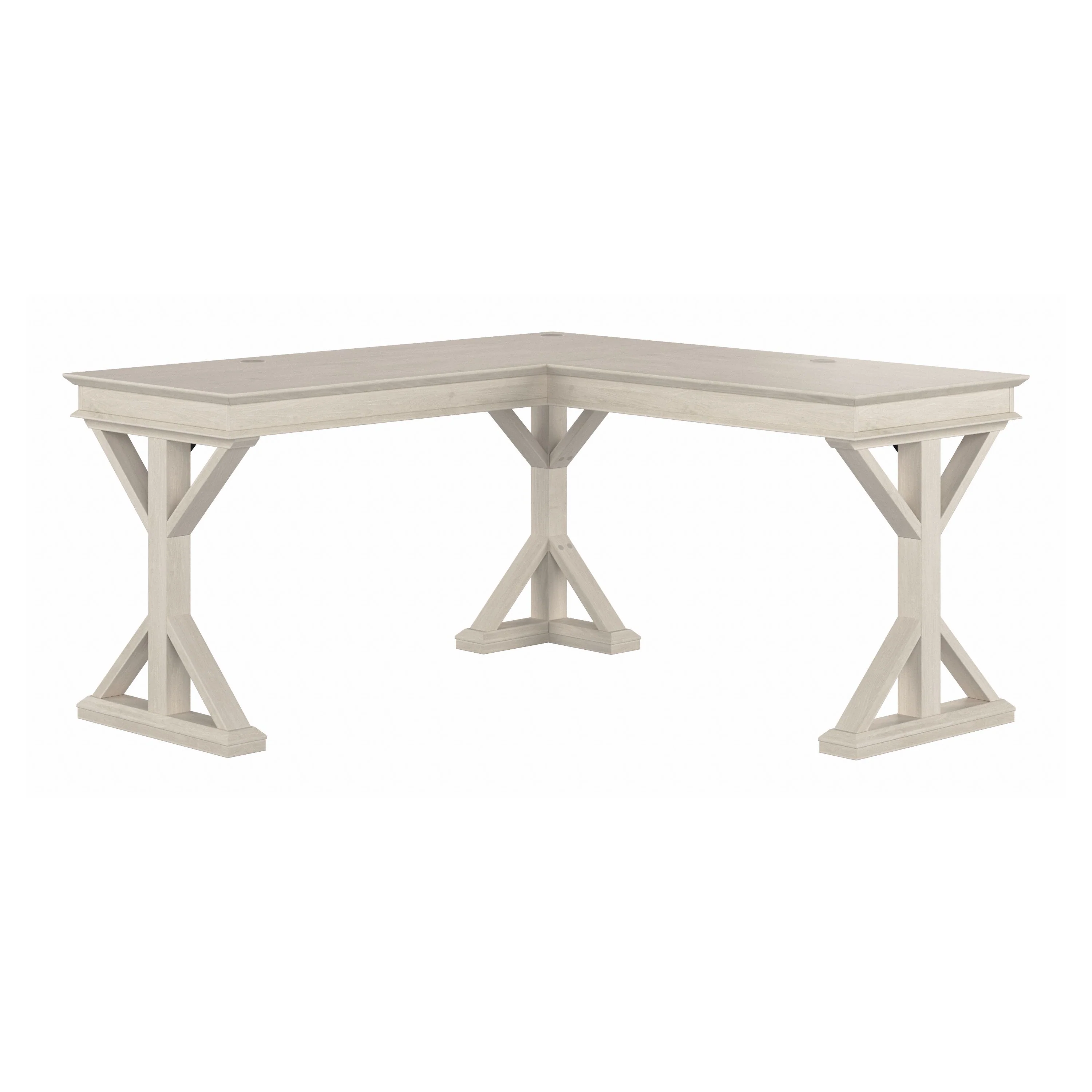 Homestead 60W Farmhouse L Shaped Desk