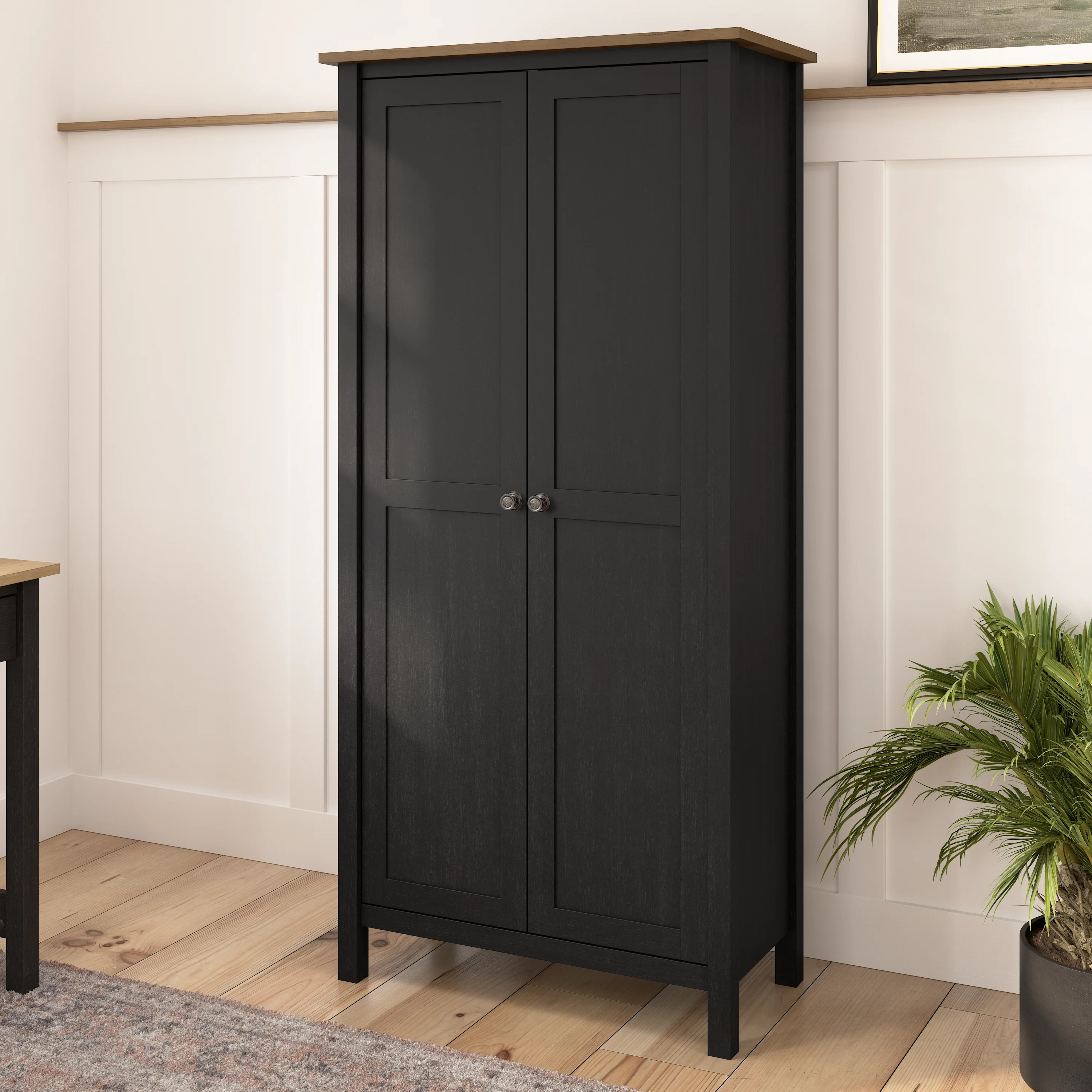 Mayfield Tall Storage Cabinet with Doors