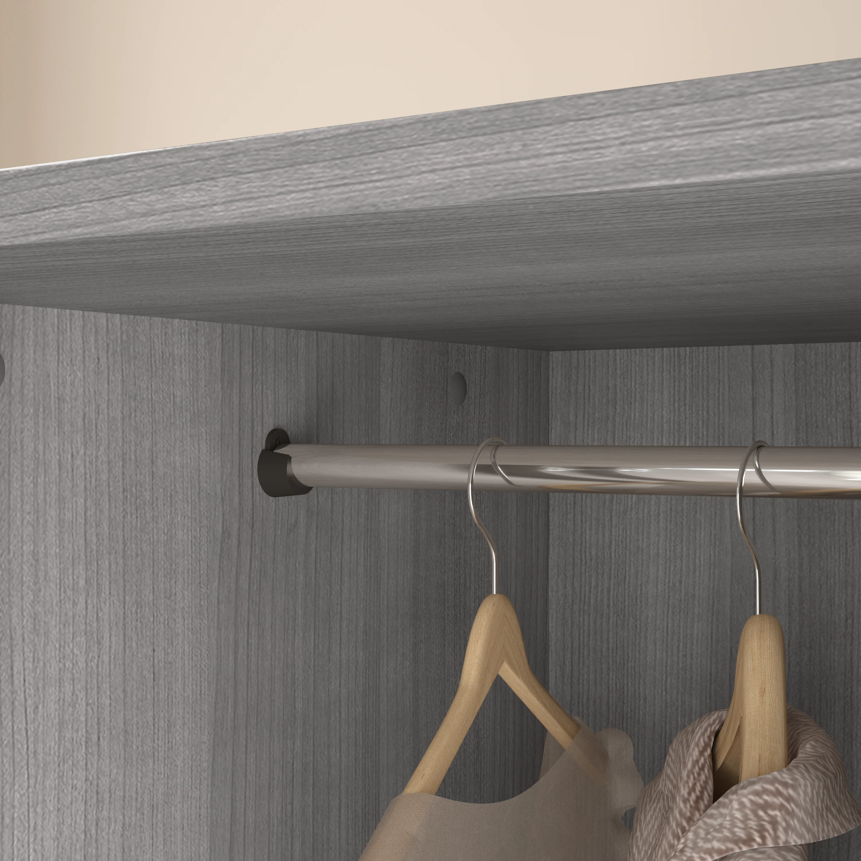 Somerset Tall Storage Cabinet with Doors and Drawer