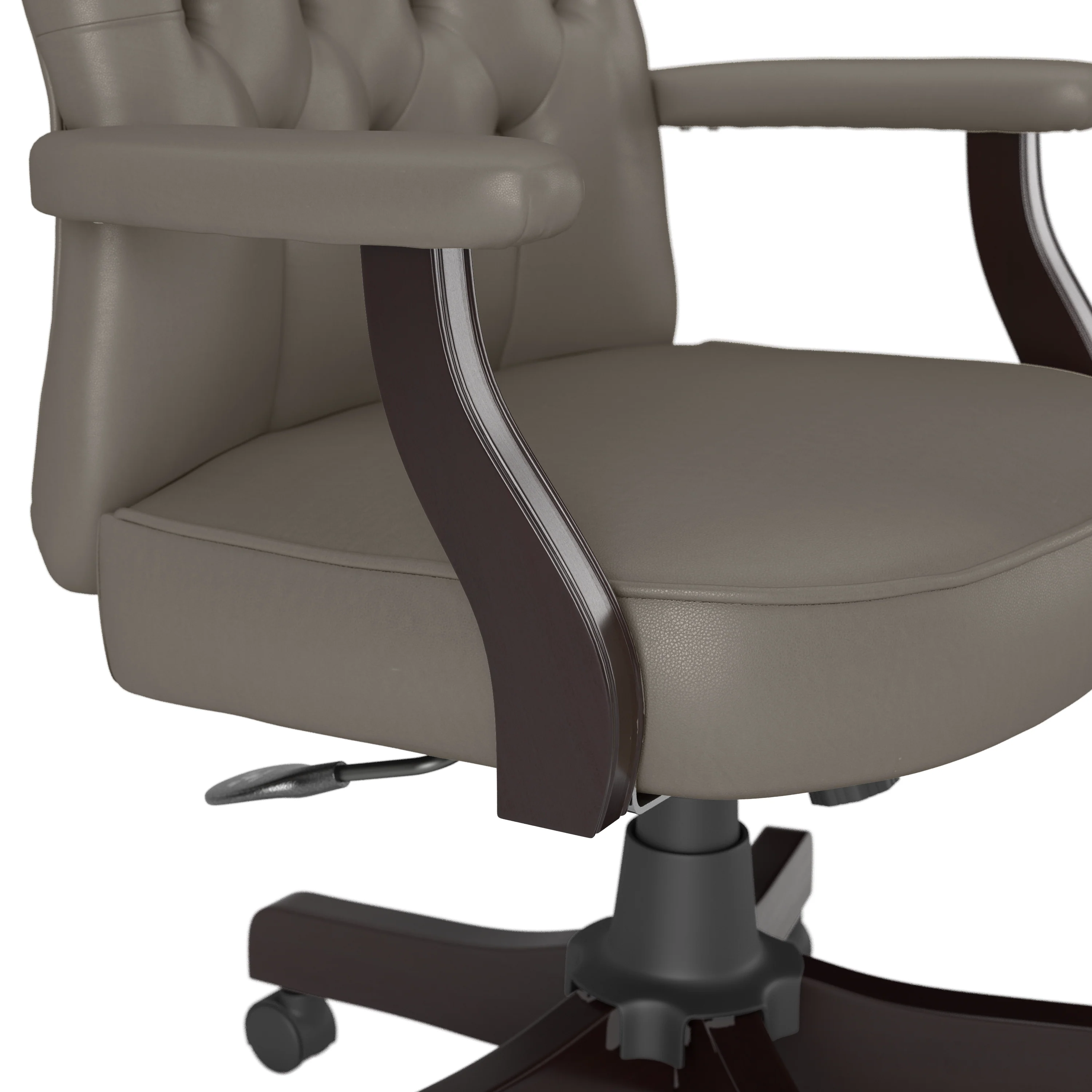 Arden Lane High Back Tufted Office Chair with Arms