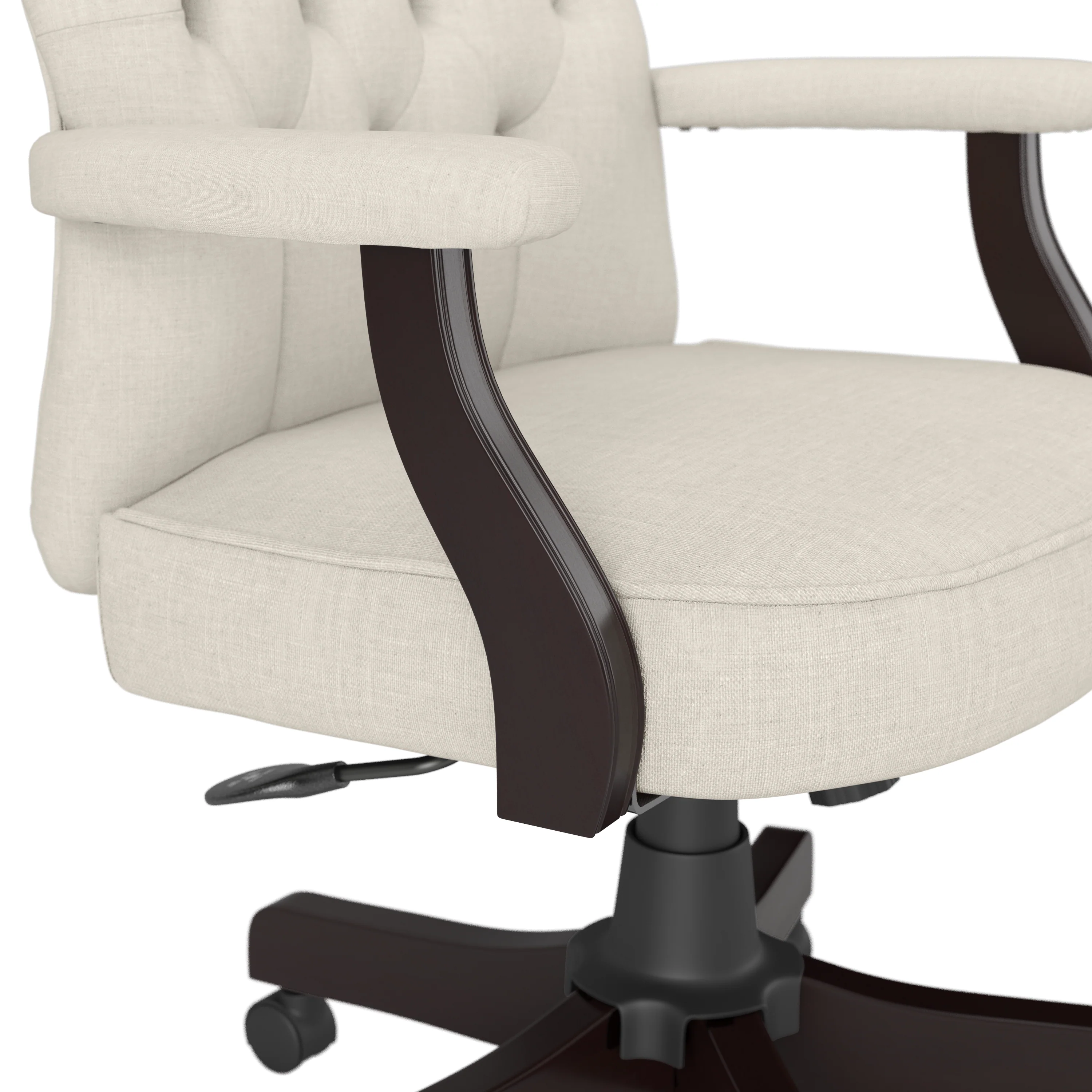 Arden Lane High Back Tufted Office Chair with Arms