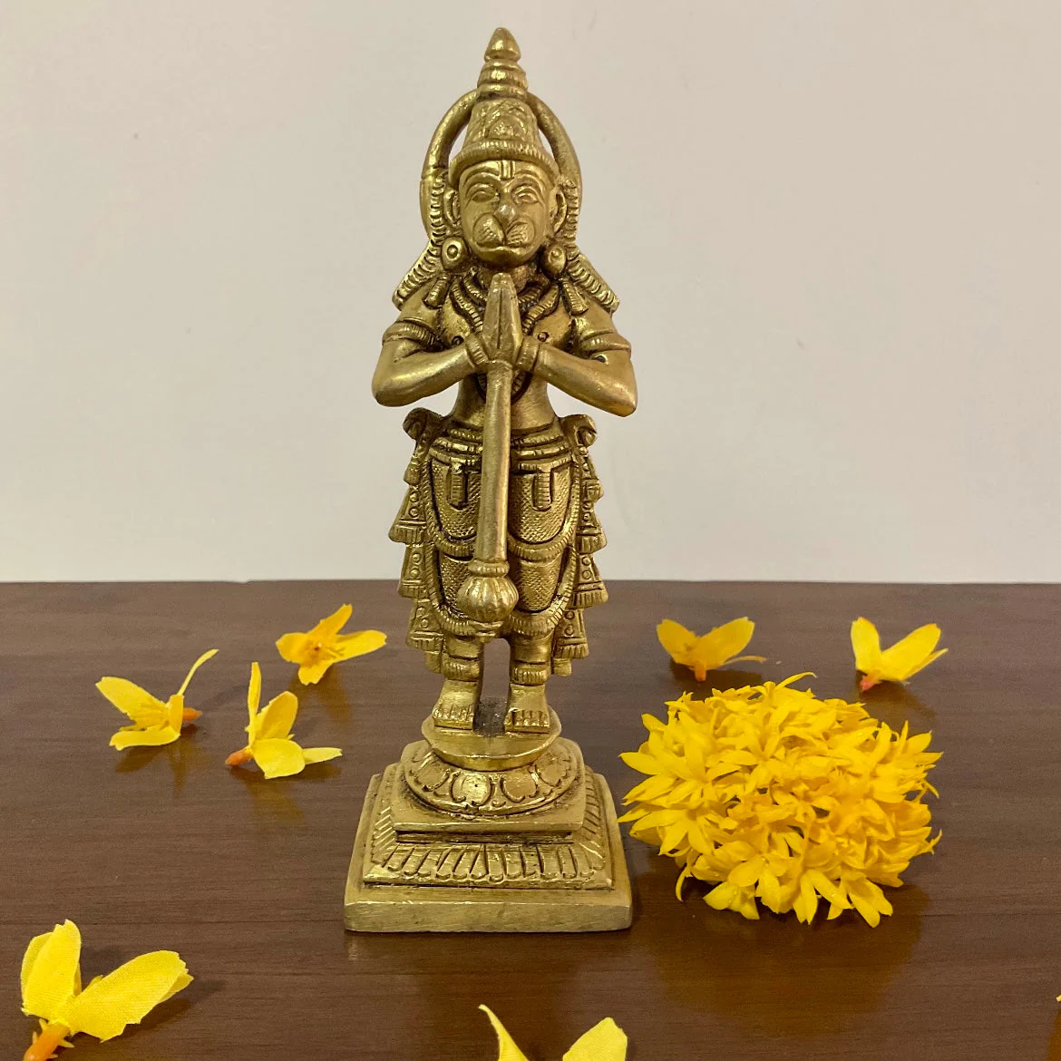 6 Inches Lord Hanuman Idol - Decorative Home Decor