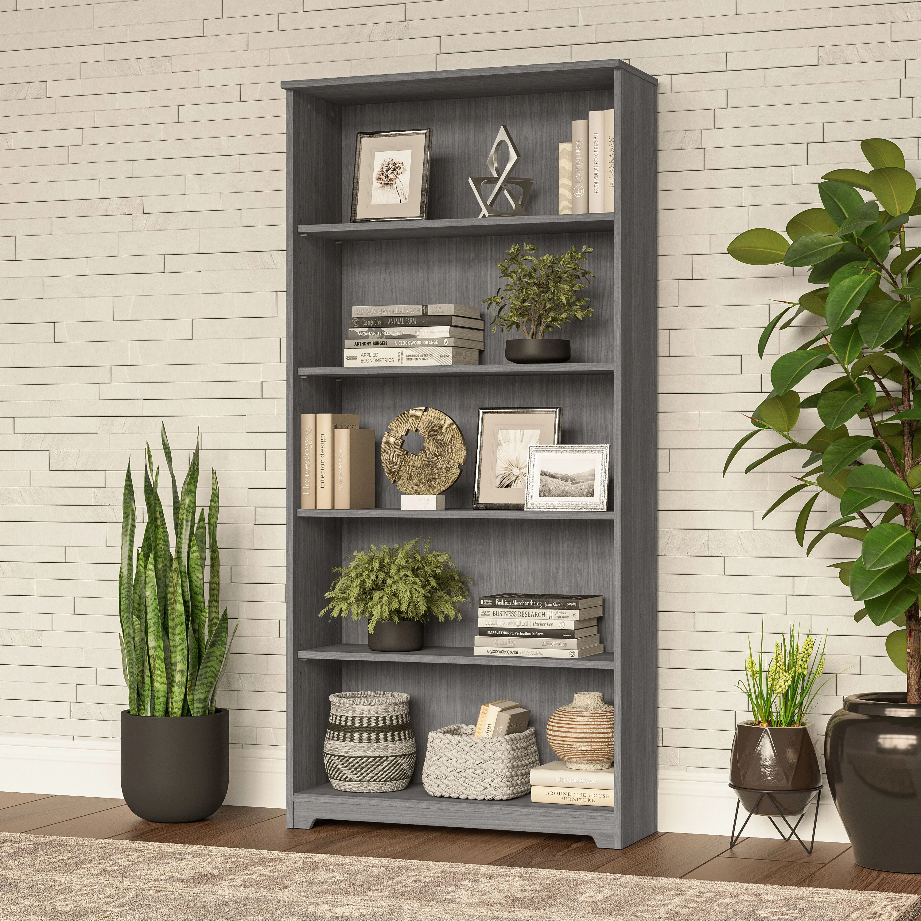 Cabot Tall 5 Shelf Bookcase